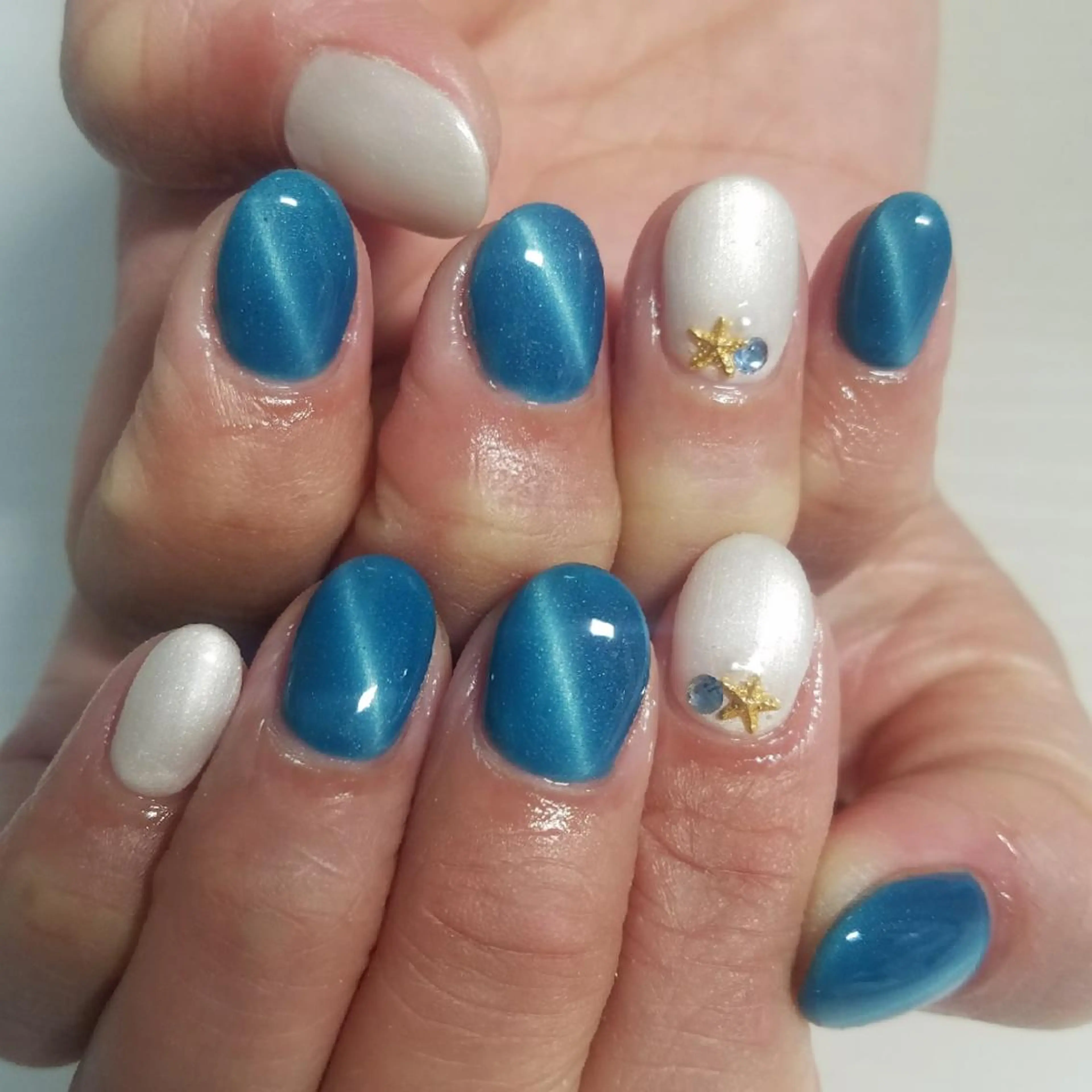 ネイル ジェルネイル マグネットネイル   MAKI NAILのネイルデザイン