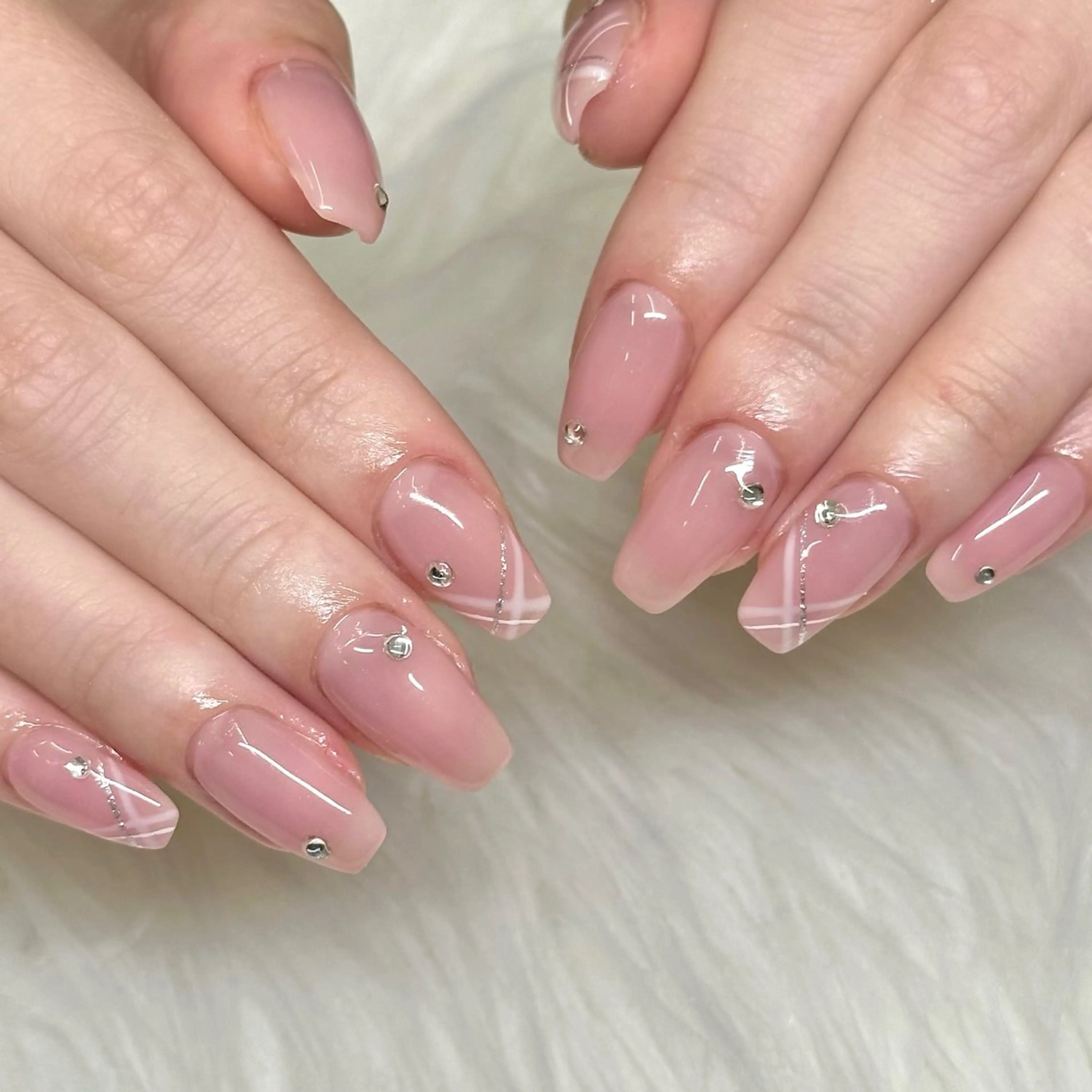 ネイル アートネイル ストーンネイル ハンドネイル Bianca浦和西口 Takenouchiのネイルデザイン