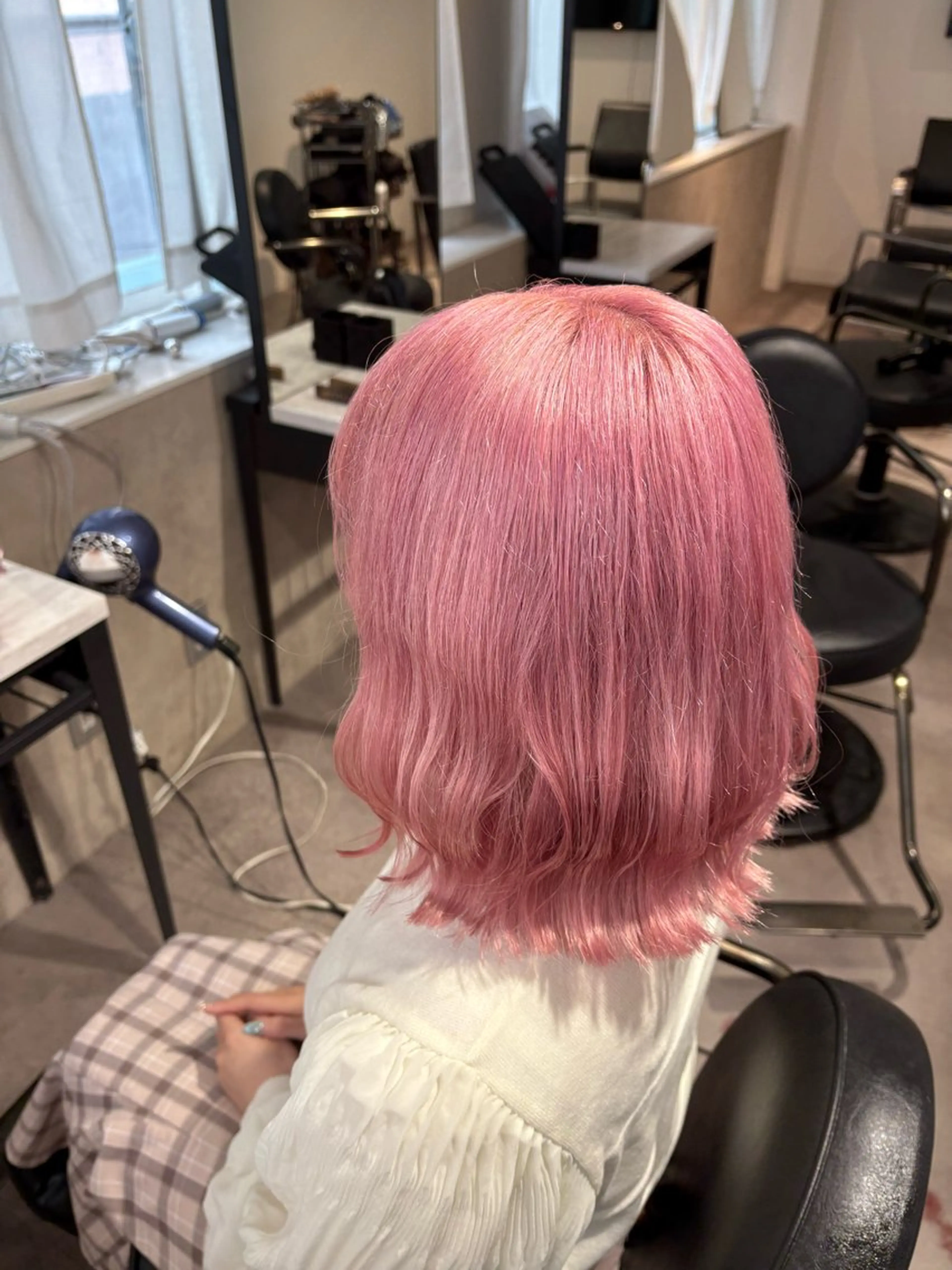 カラー ヘアカラー ヘアセット Seleneコウキ ブリーチ/ハイトーンのヘアスタイル