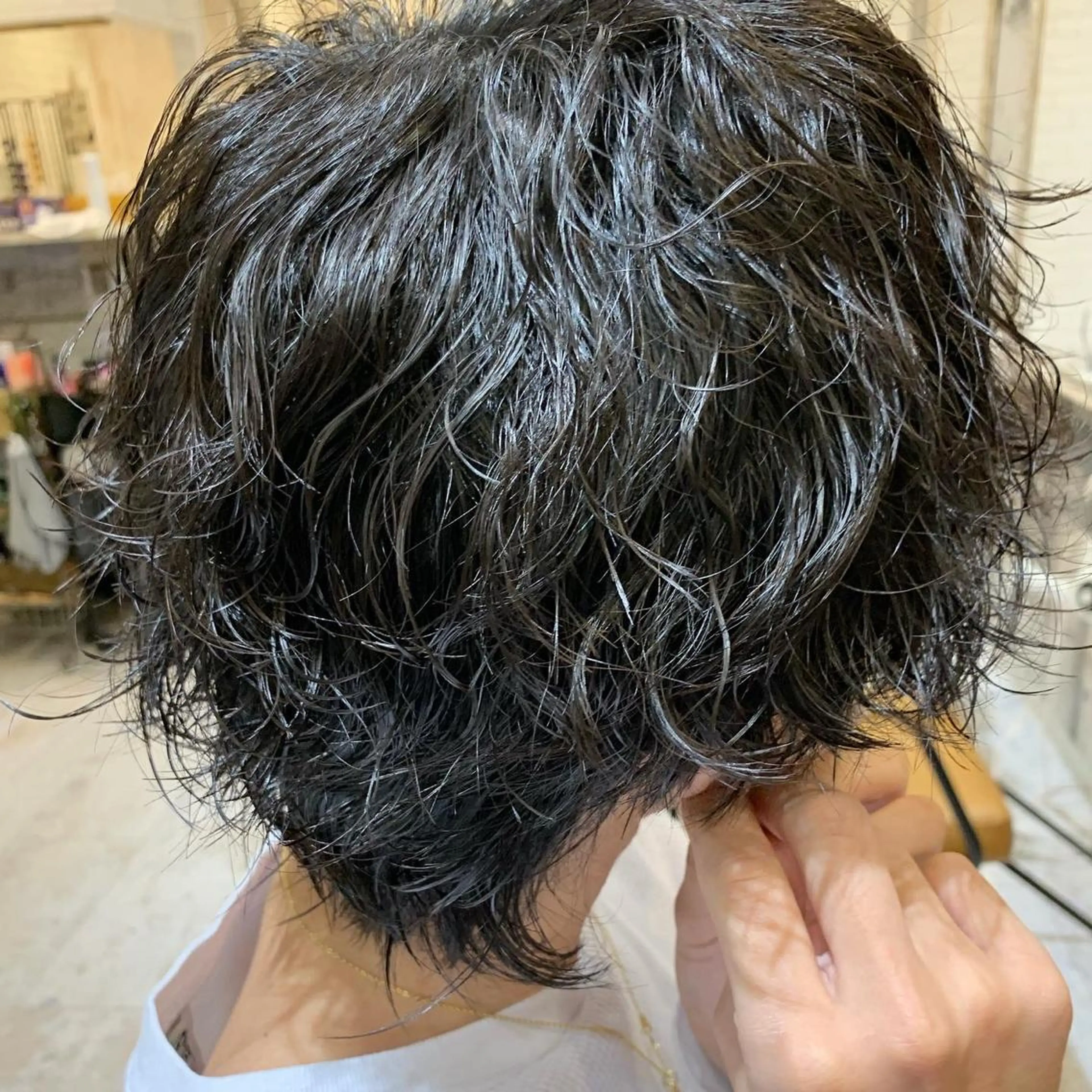 パーマ ヤマダ サクラのヘアスタイル
