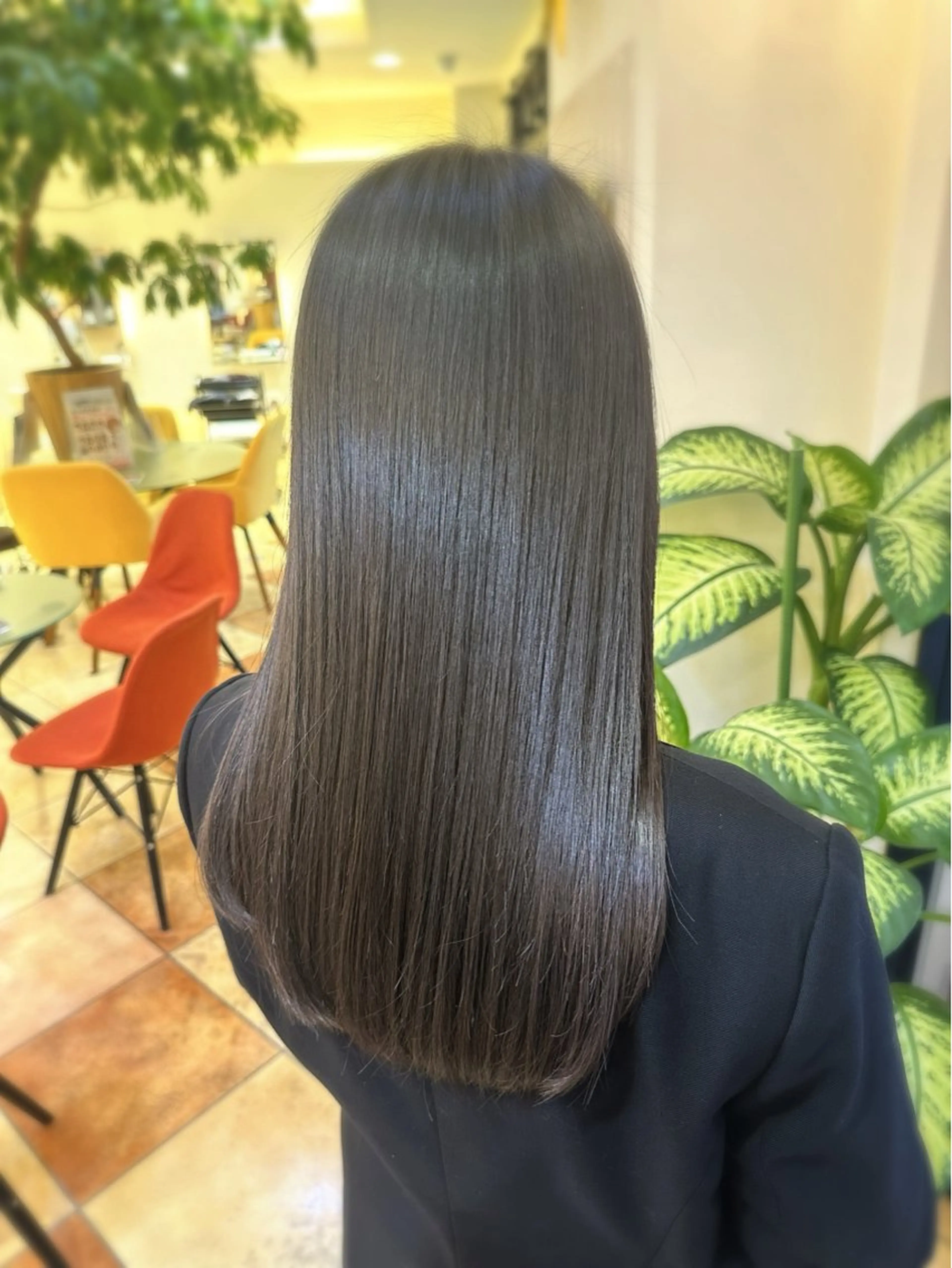 セミロング 髪質改善 トリートメント カット トリートメント 小顔レイヤー💗 木村実樹のヘアスタイル