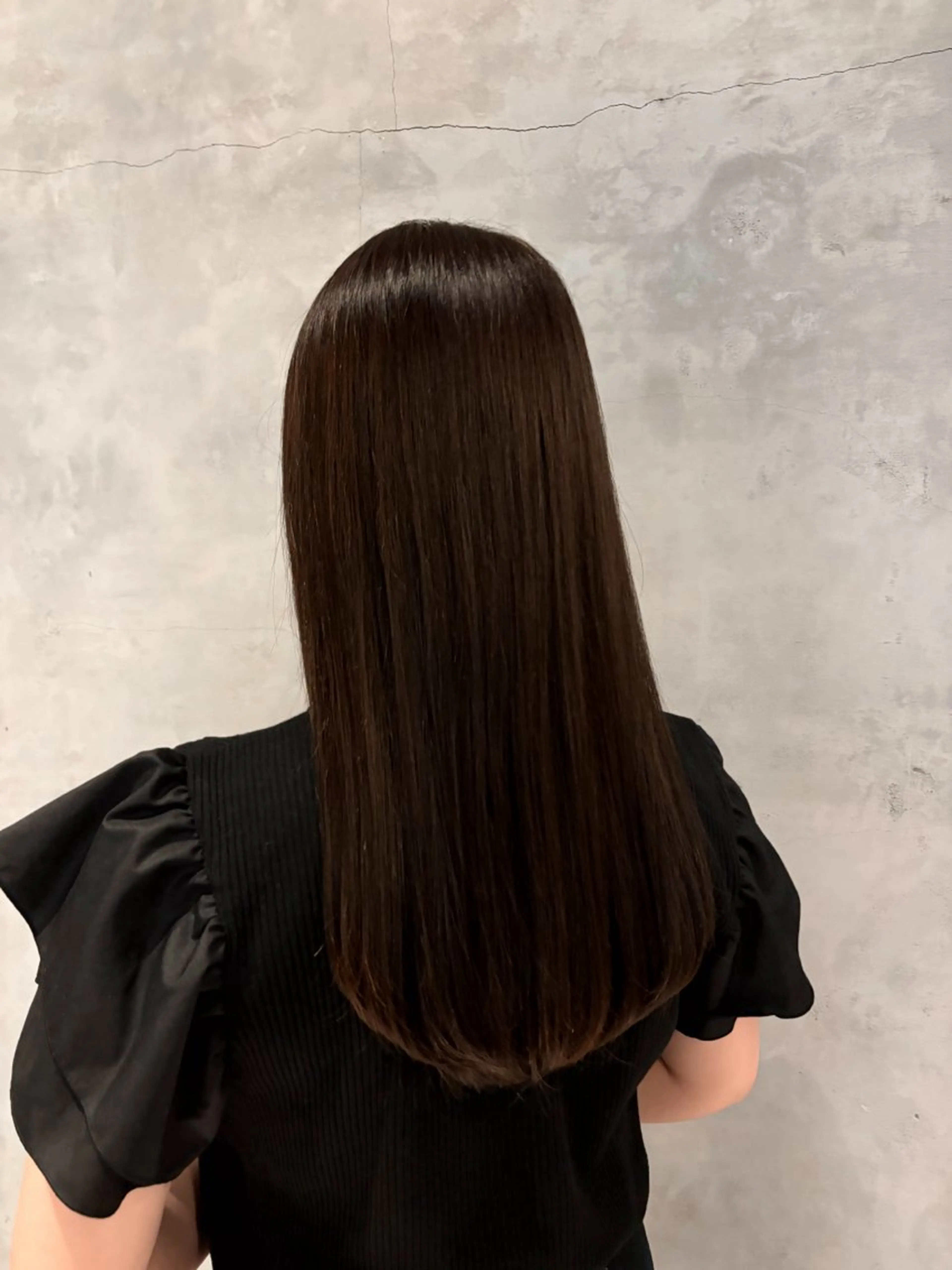 ロング カラー パーマ 縮毛矯正 🌱ボブ/レイヤー/ ベージュ/あやみ✨のヘアスタイル