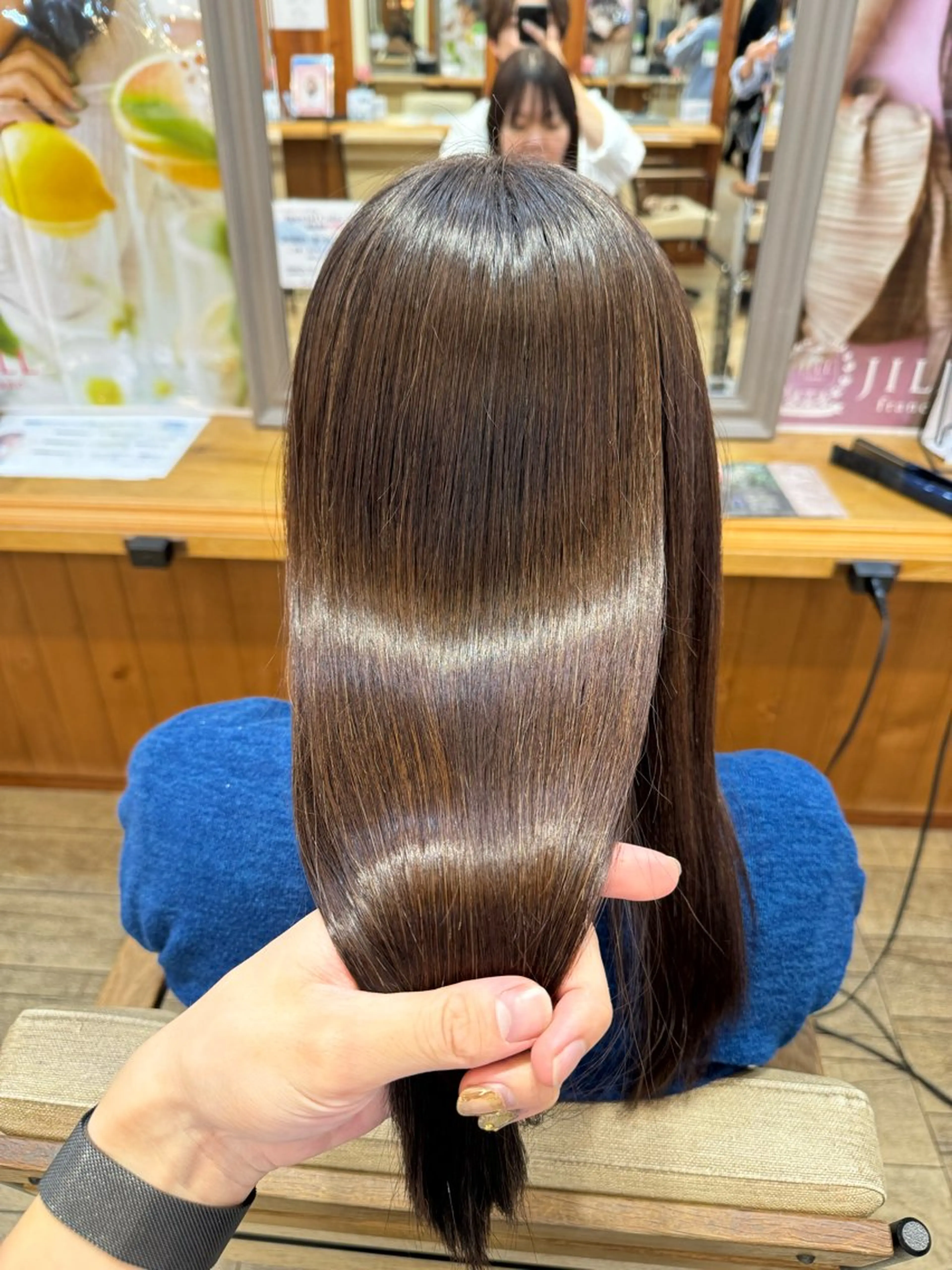 【ちょっとした癖が気になる方に】微還元髪質改善トリートメント✨の写真