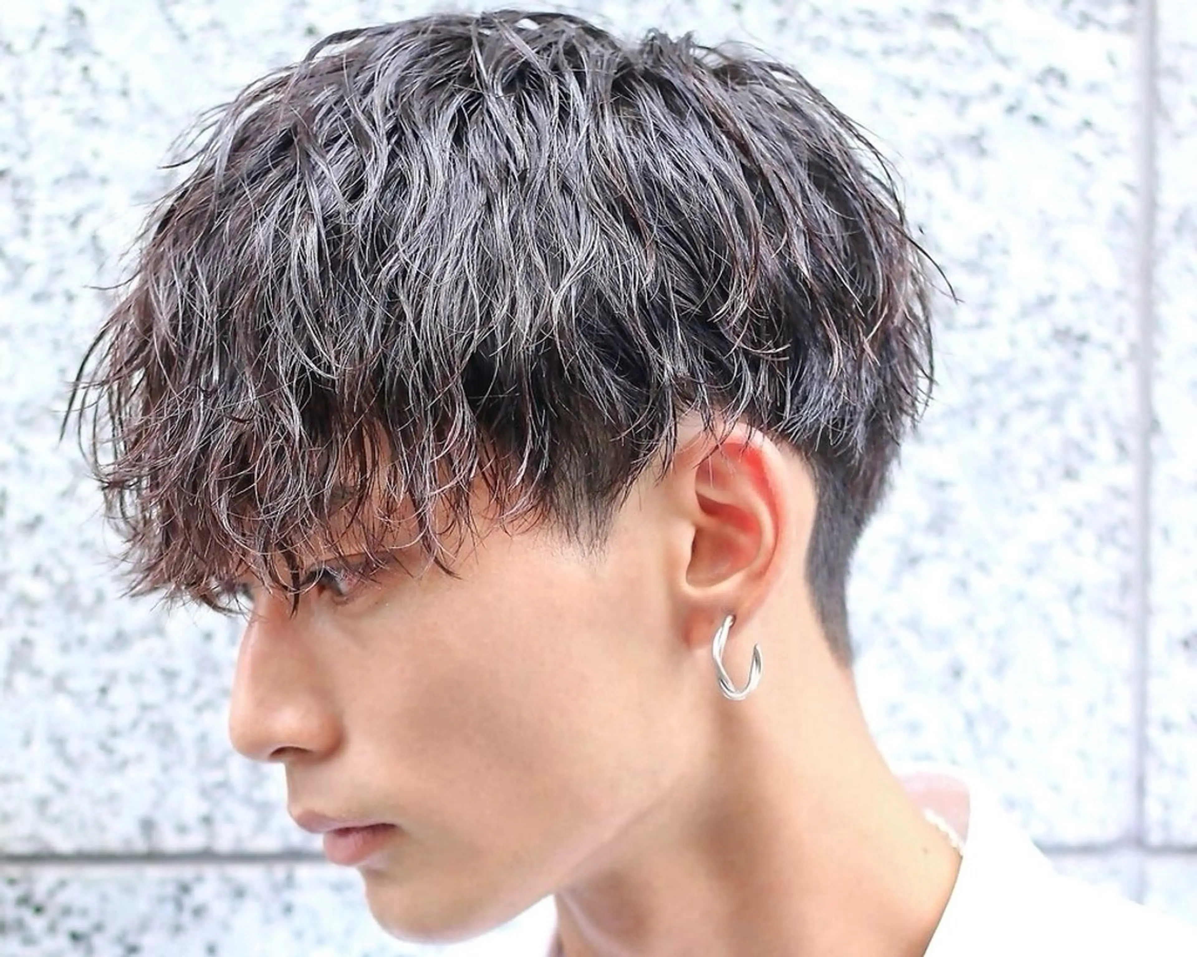 ツイストパーマ（35歳以下メンズ限定）の写真