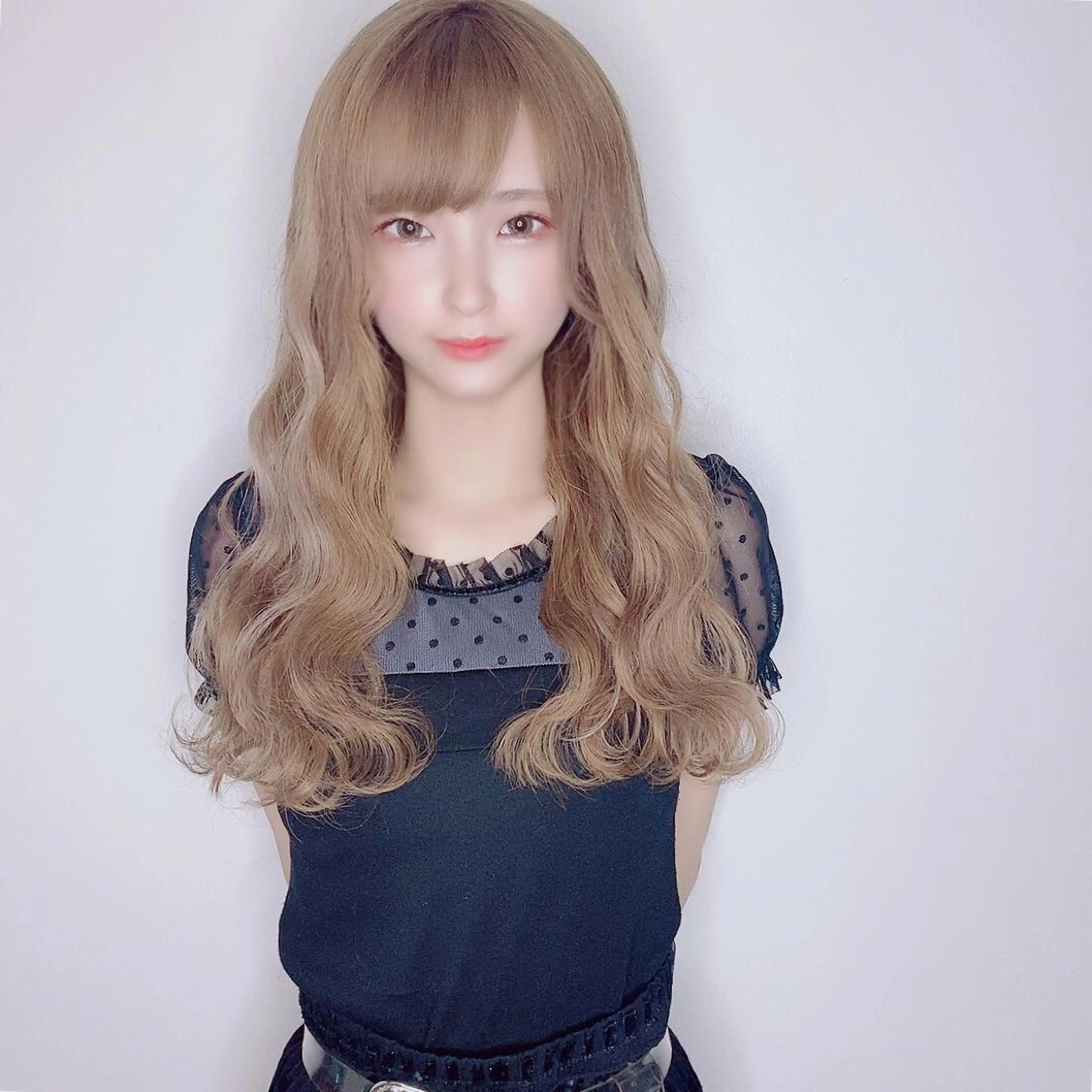 ロング エクステ 朝重 康希のヘアスタイル