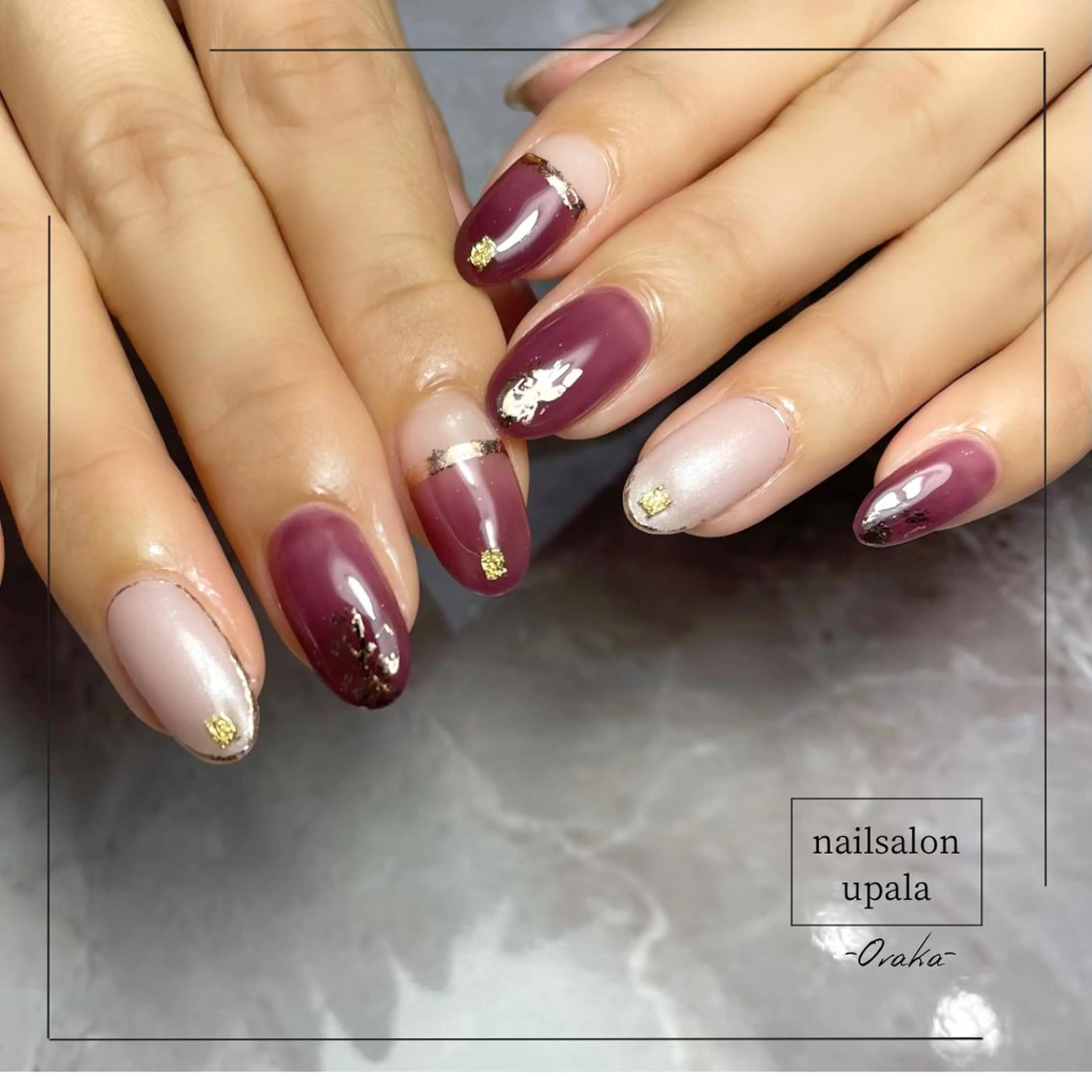 ネイル 入学式 卒業式 ニュアンスネイル 春ネイル ワンホンネイル ハンドネイル upala Mayukoのネイルデザイン