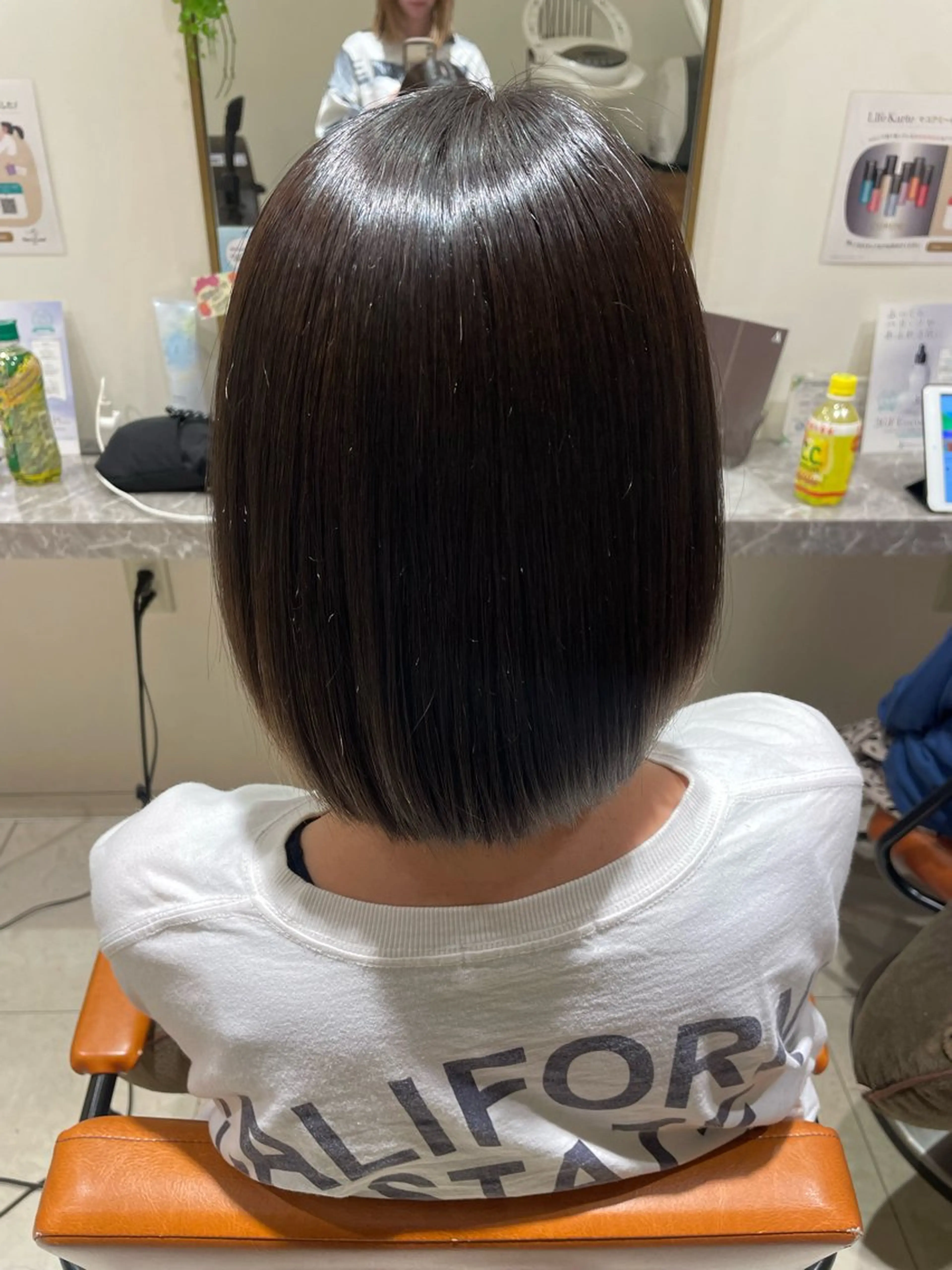 ショート カット 暖色/ベージュ/ メンズ/鈴木彩のヘアスタイル