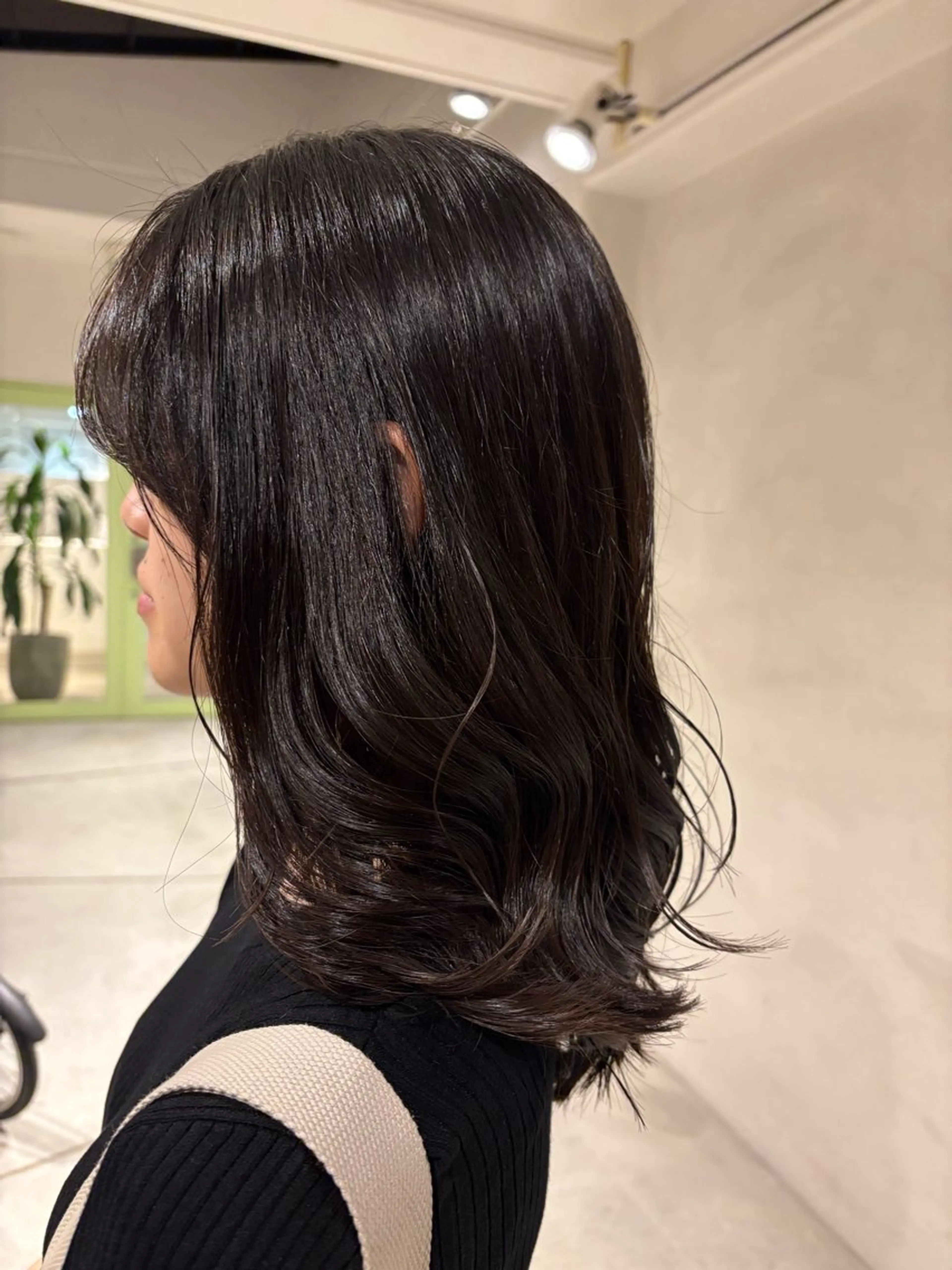 セミロング 渡邉 ひかるのヘアスタイル