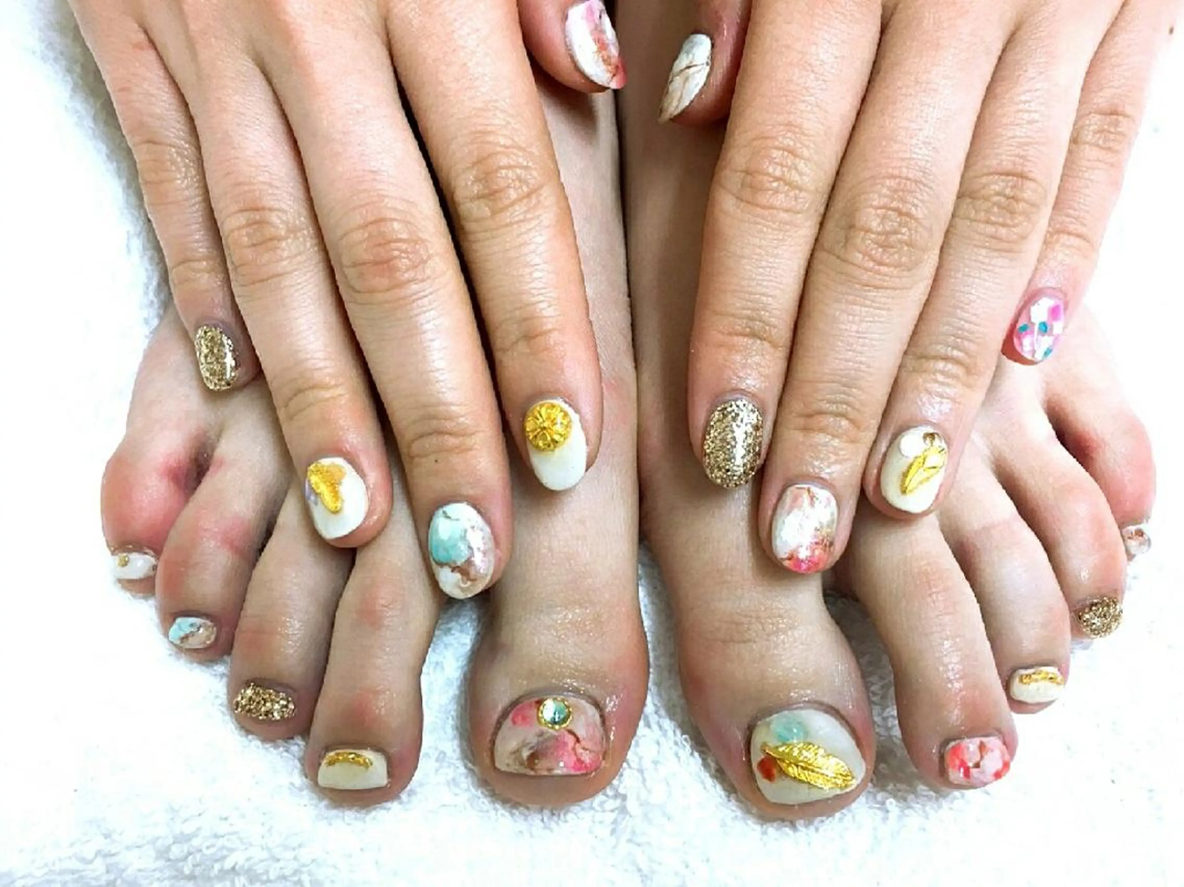 ネイル 河野ちえ (雑誌掲載サロン)のネイルデザイン