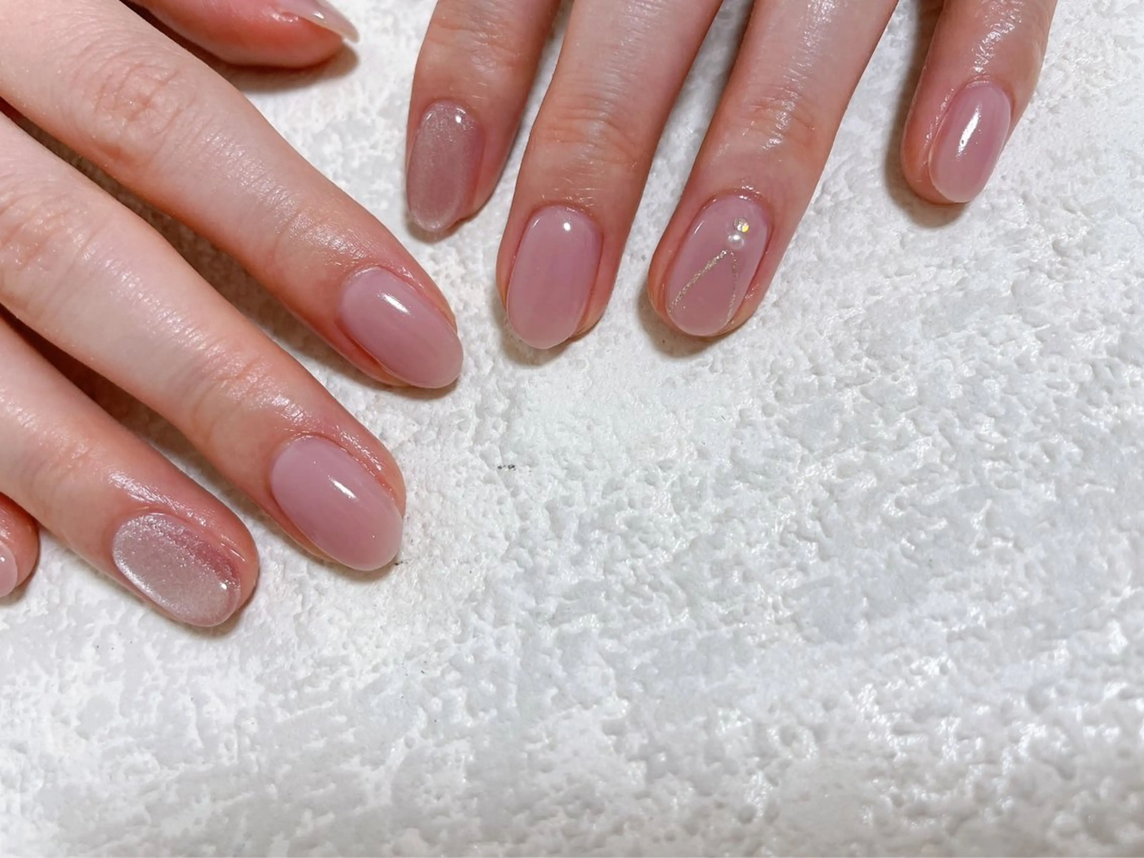 ネイル ジェルネイル 韓国ネイル マグネットネイル メンズネイル パラジェル kiki nail たまプラーザのネイルデザイン