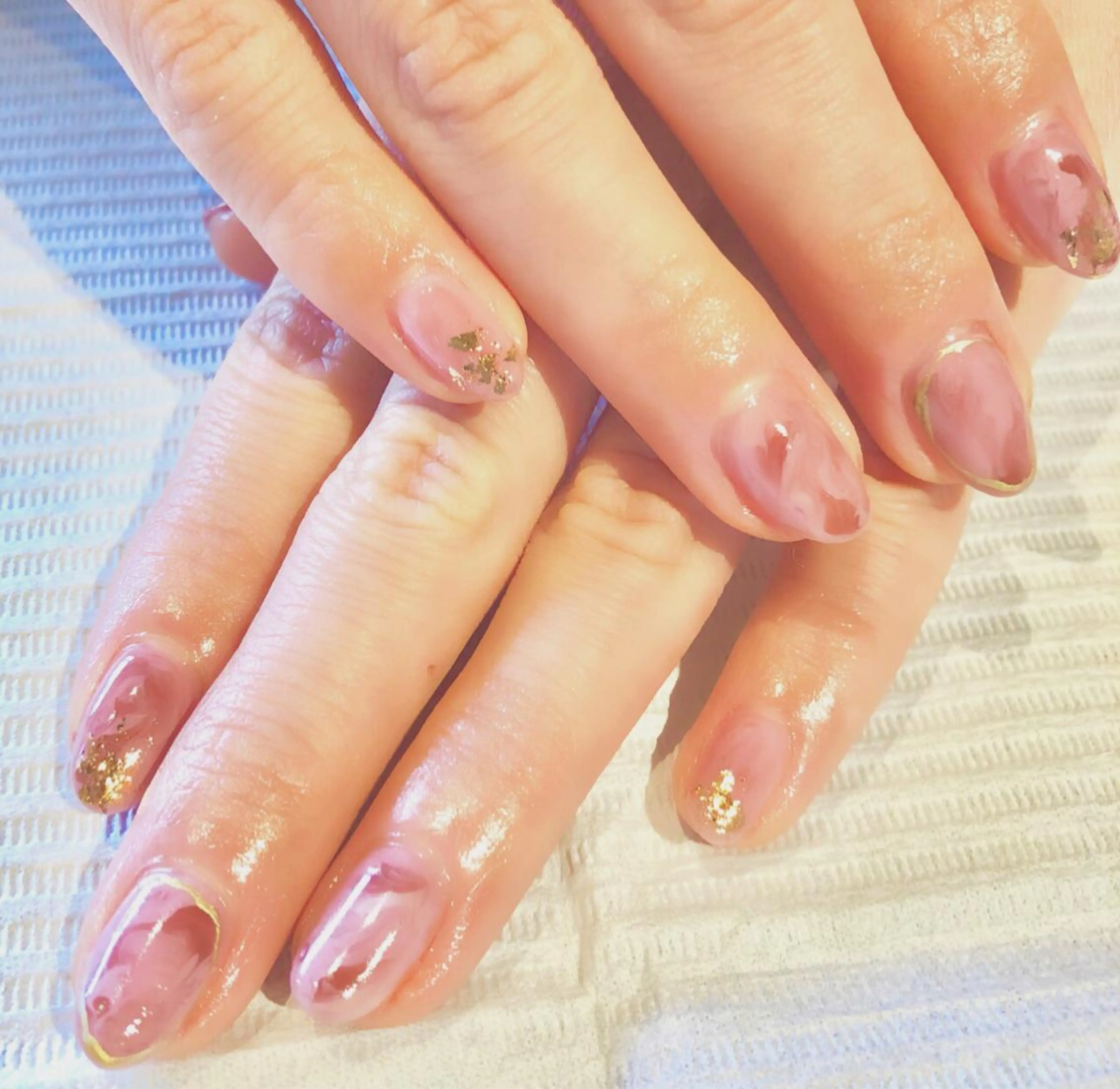 ネイル ニュアンスネイル TRAM-nail moriizumiのネイルデザイン
