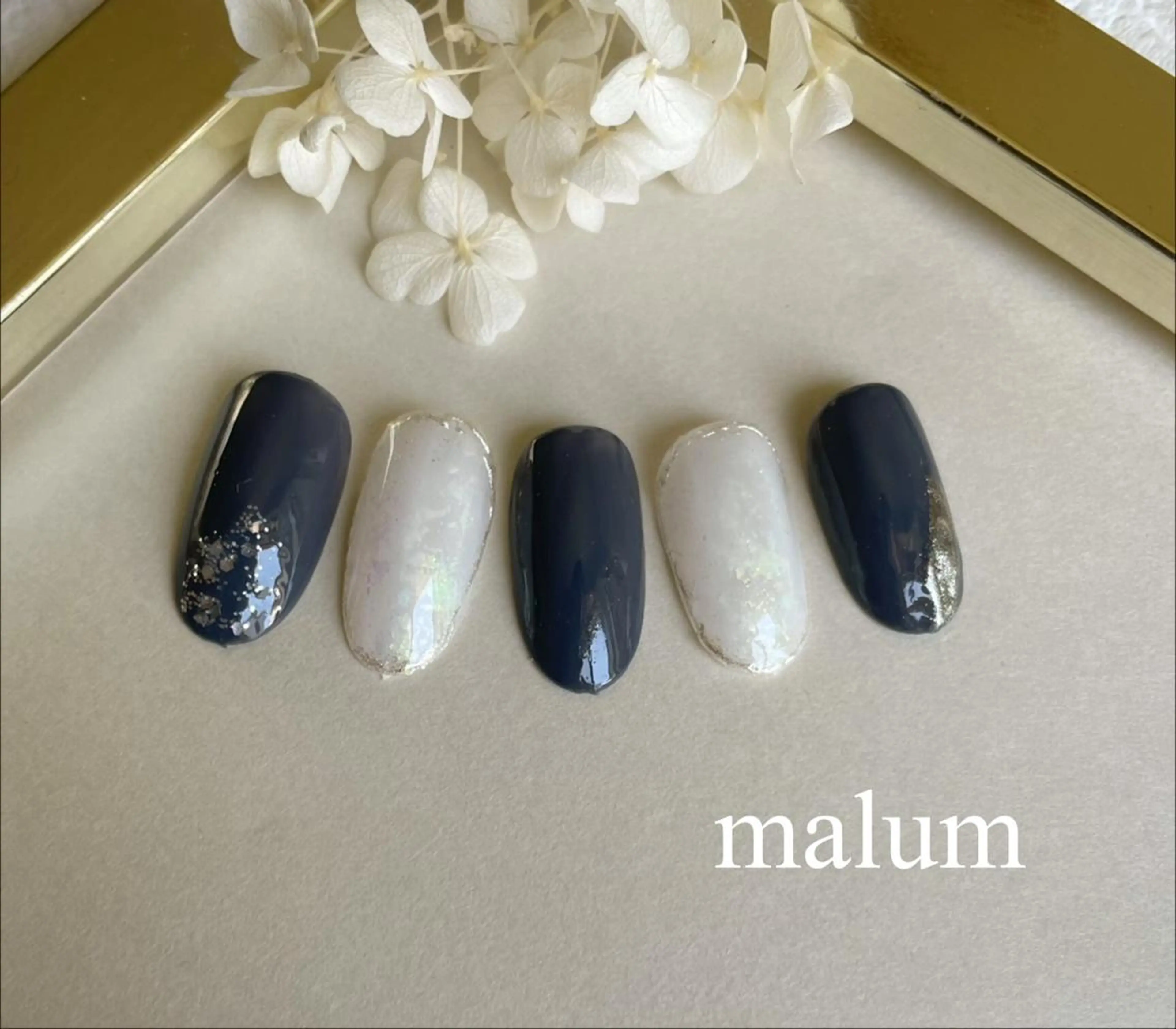 ネイル ハンドネイル malum nailのネイルデザイン