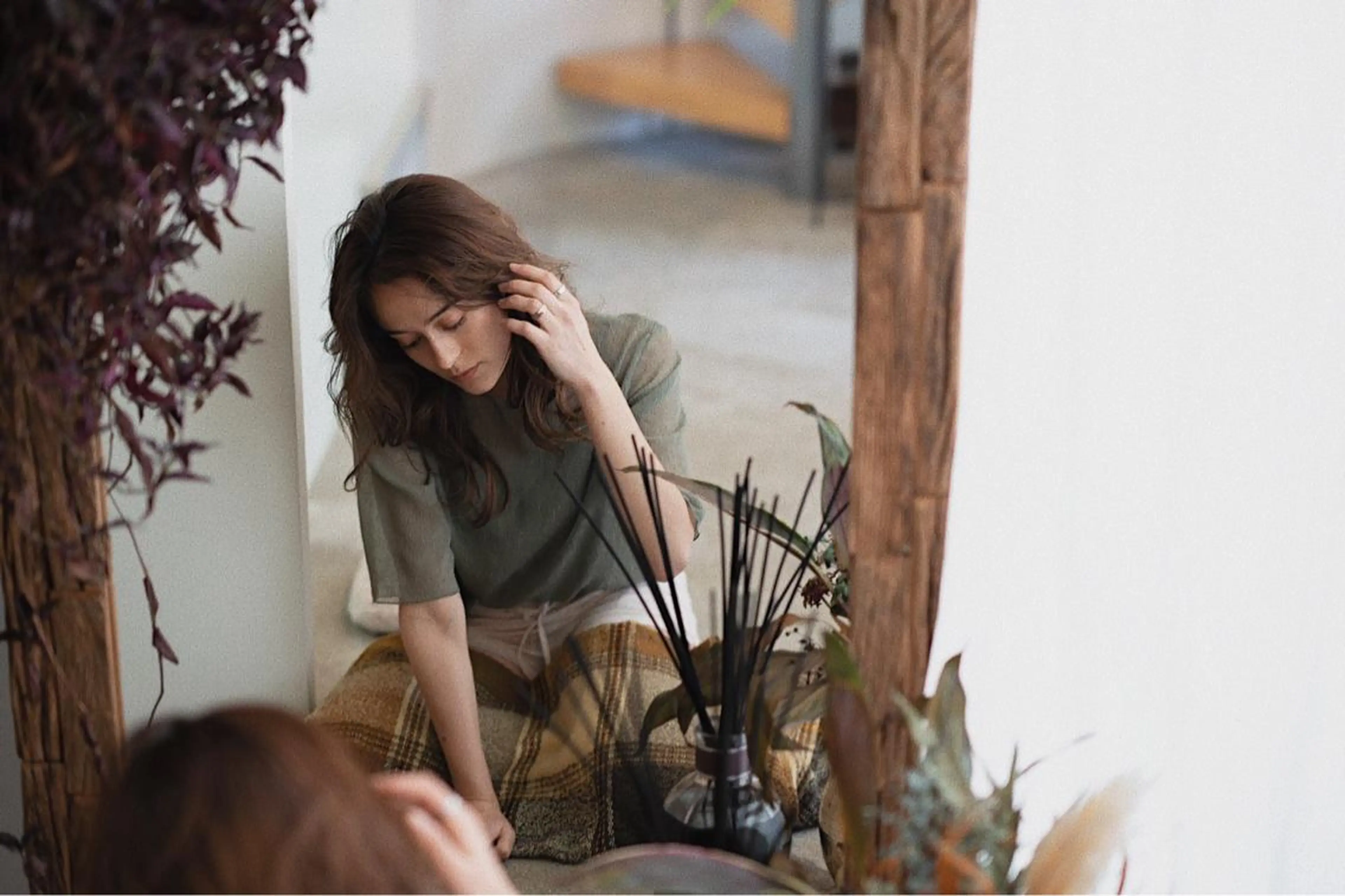 ミディアム カラー 韓国ヘア 店長NEGIのヘアスタイル