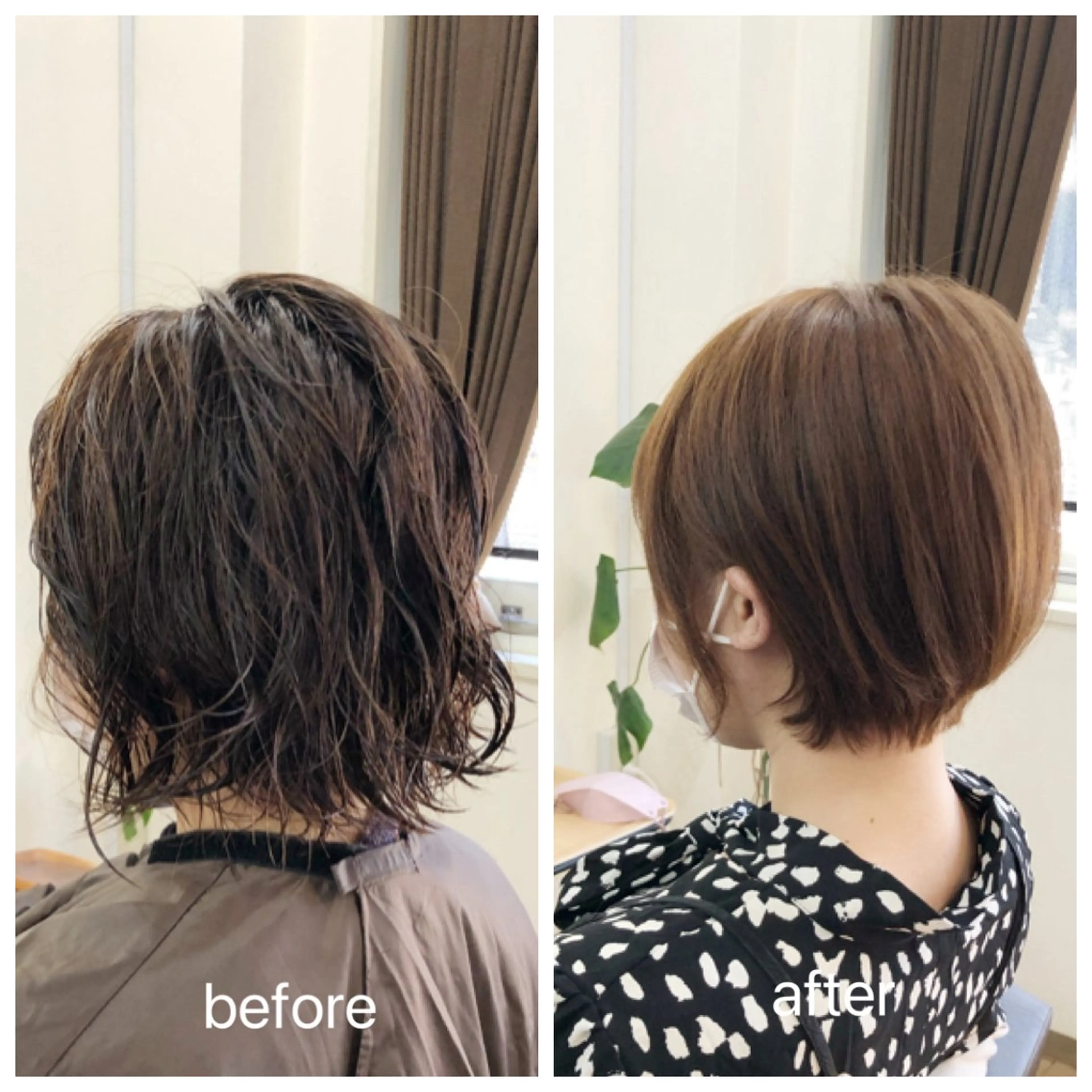 ショート カラー nest  のヘアスタイル