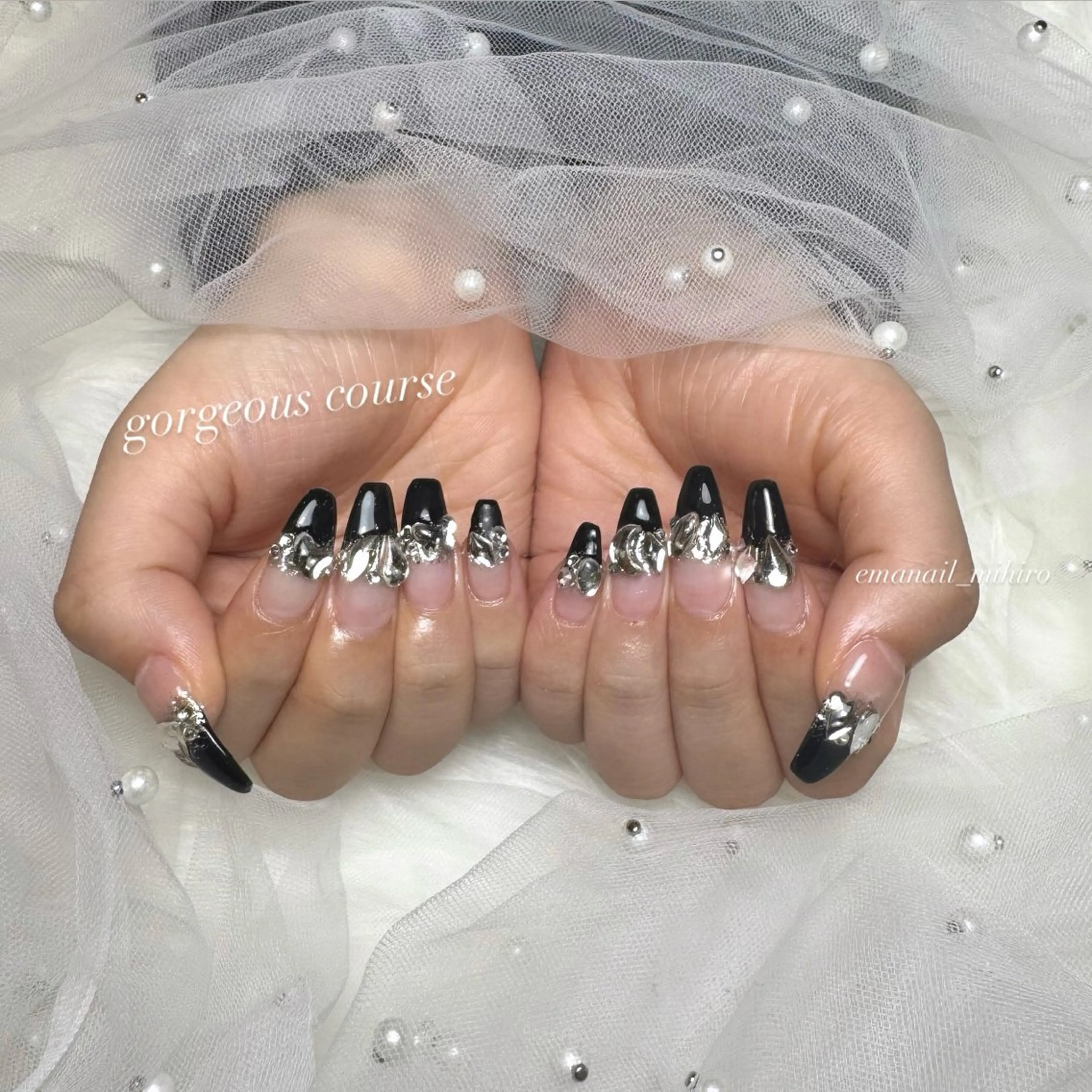 ネイル ハンドネイル EmaNail瓢箪山 🌼Mihiroのネイルデザイン