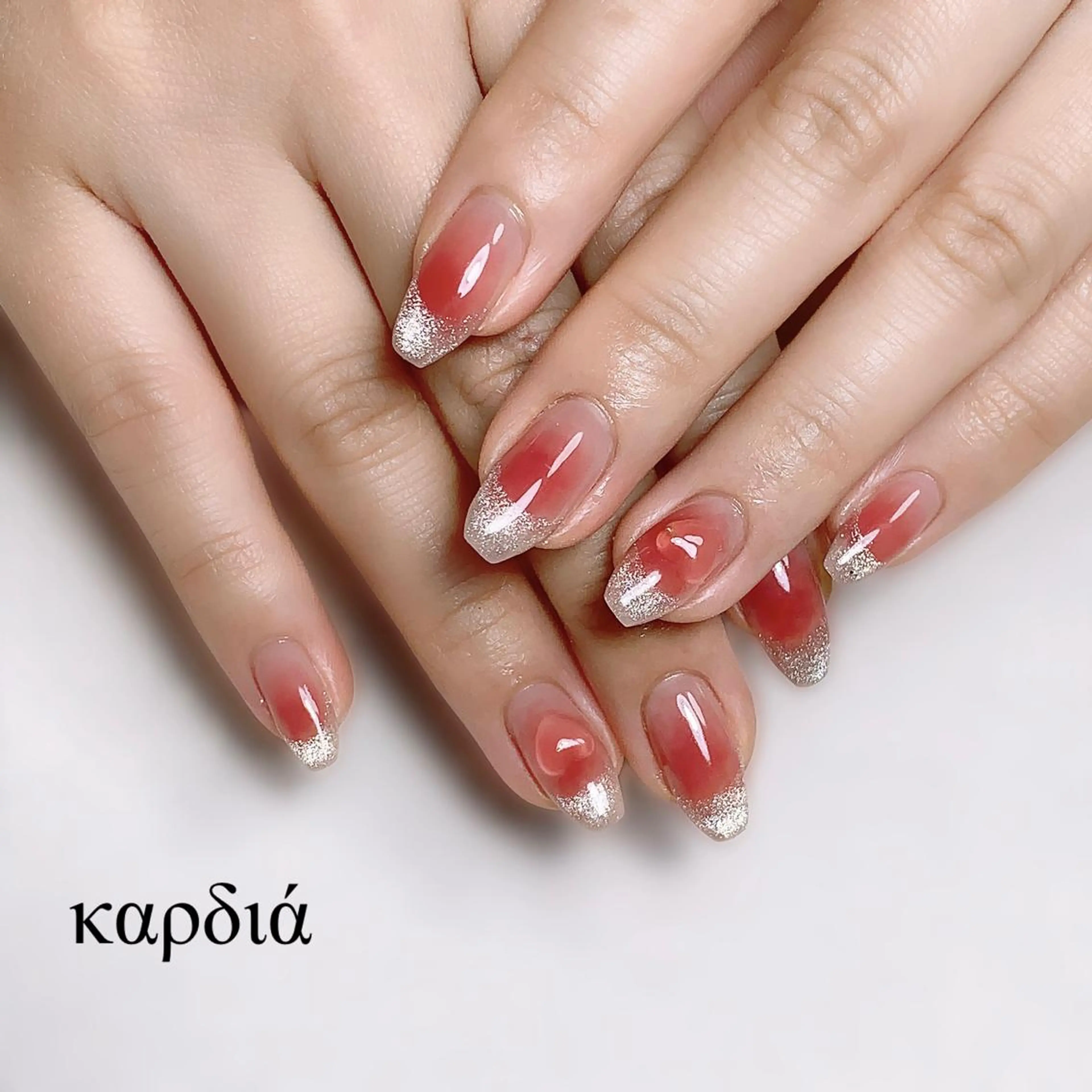 ネイル καρδιά -ｶﾙﾃﾞｨｱ-のネイルデザイン