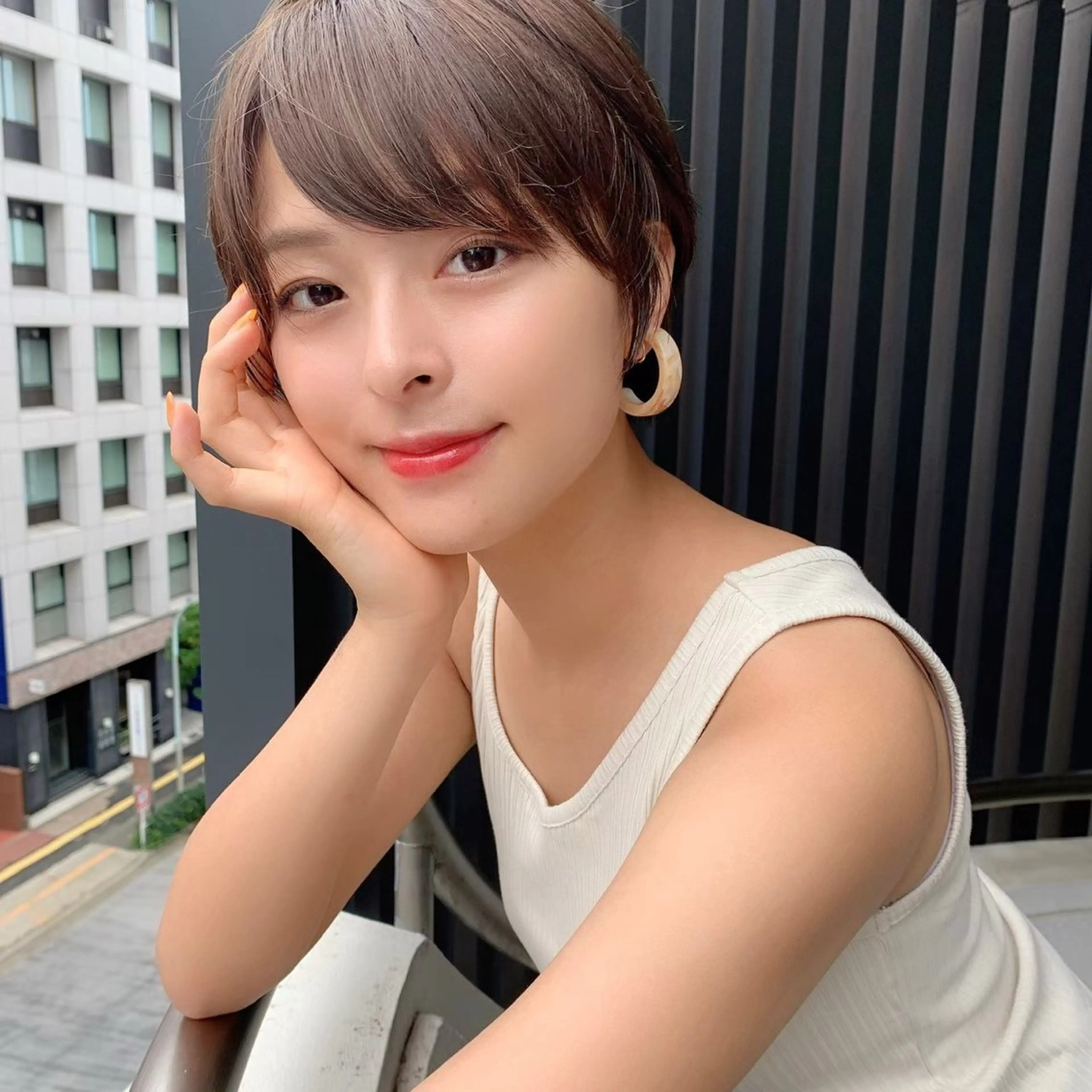 ショート 池袋/韓国/レイヤー 髪質改善/村上けいとのヘアスタイル