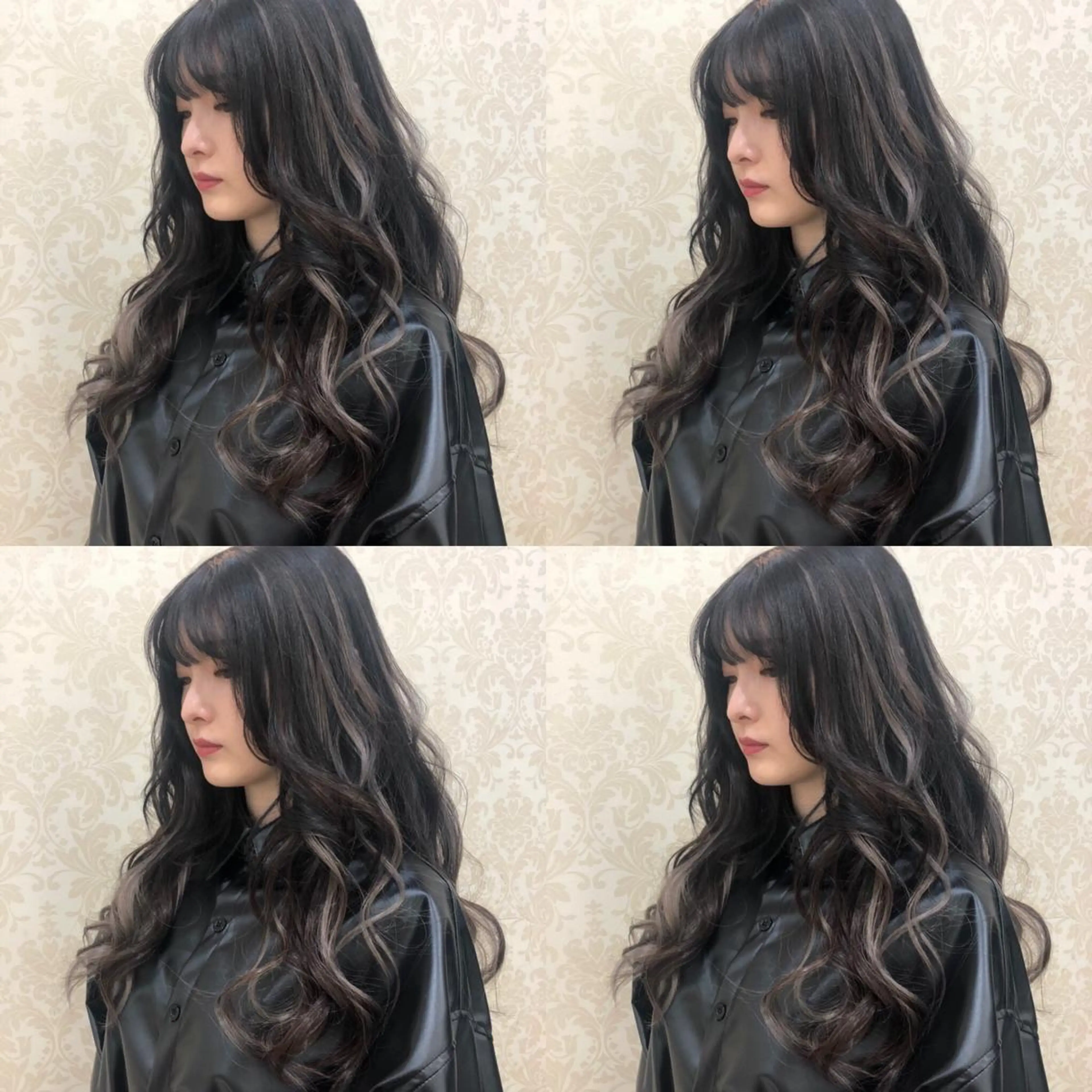 ロング カラー シールエクステ ハイライトカラー エクステ ハイライト 🌷MAYU 🌷のヘアスタイル