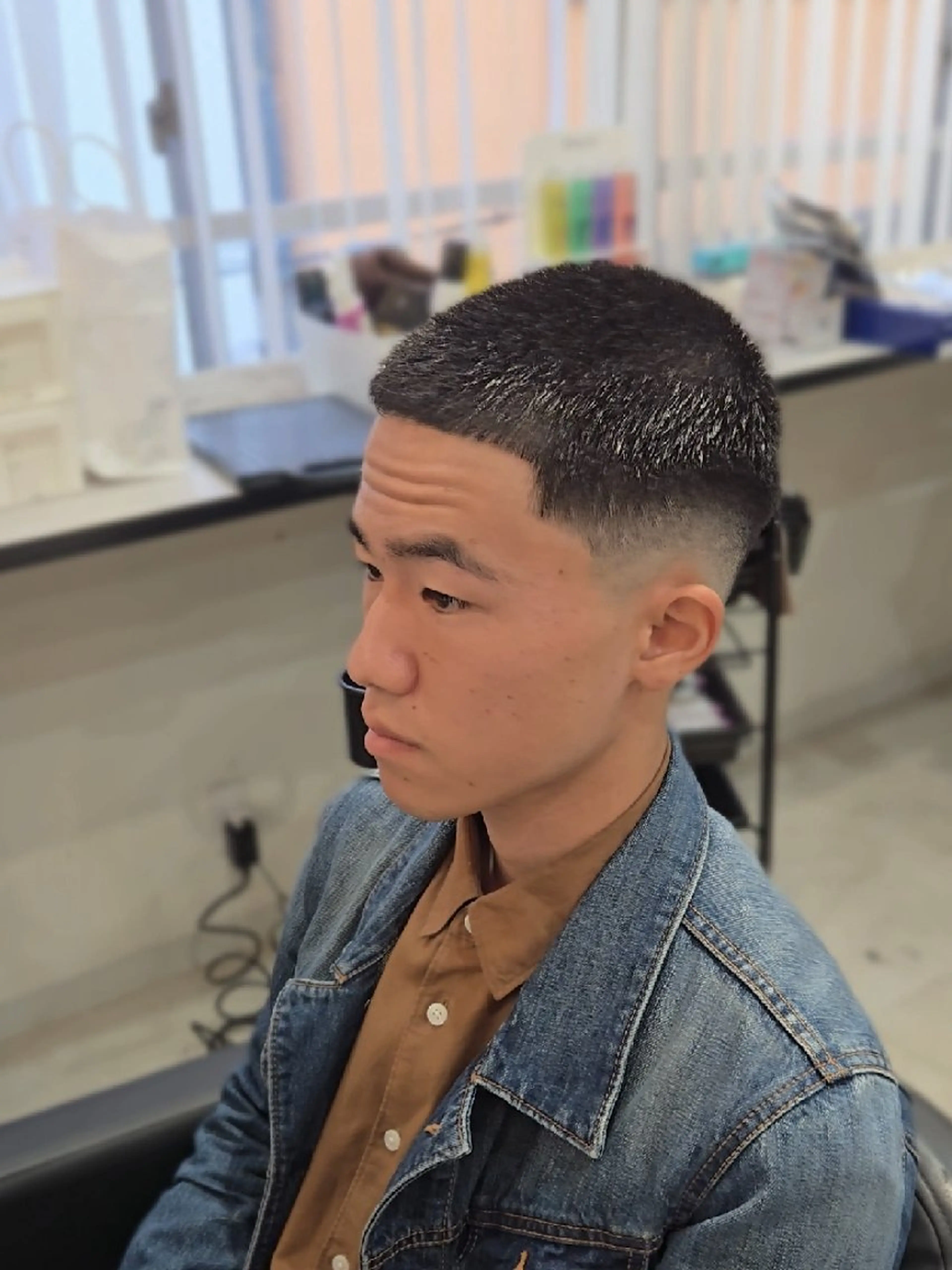 メンズ ショート フェードカット バズカット LEN名古屋/パーマ 海外ヘア/メンズ特化のヘアスタイル