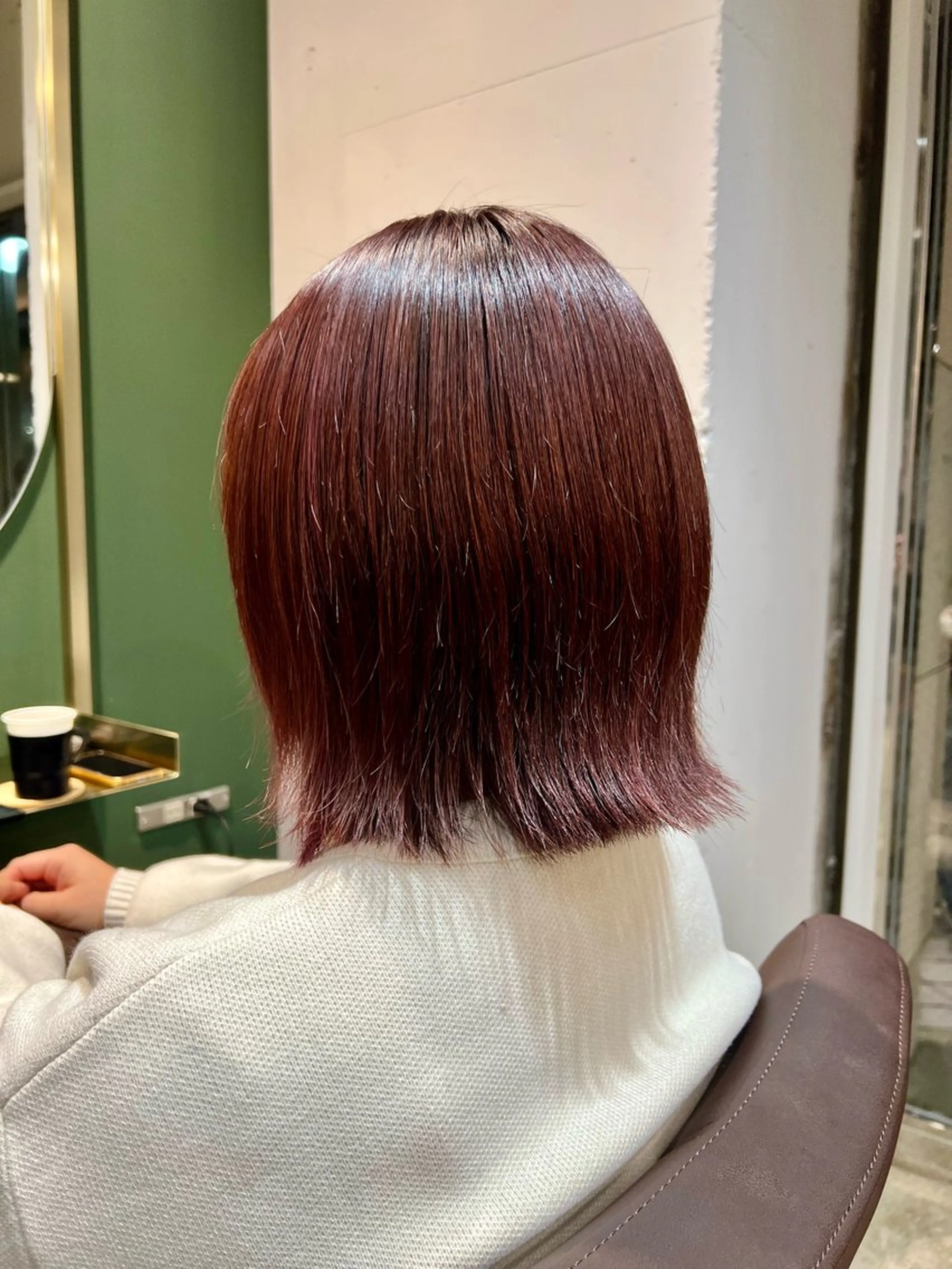 ミディアム カラー ヘアカラー トリートメント ヘッドスパ カラースペシャリスト しょう🧑🏼‍🎨のヘアスタイル