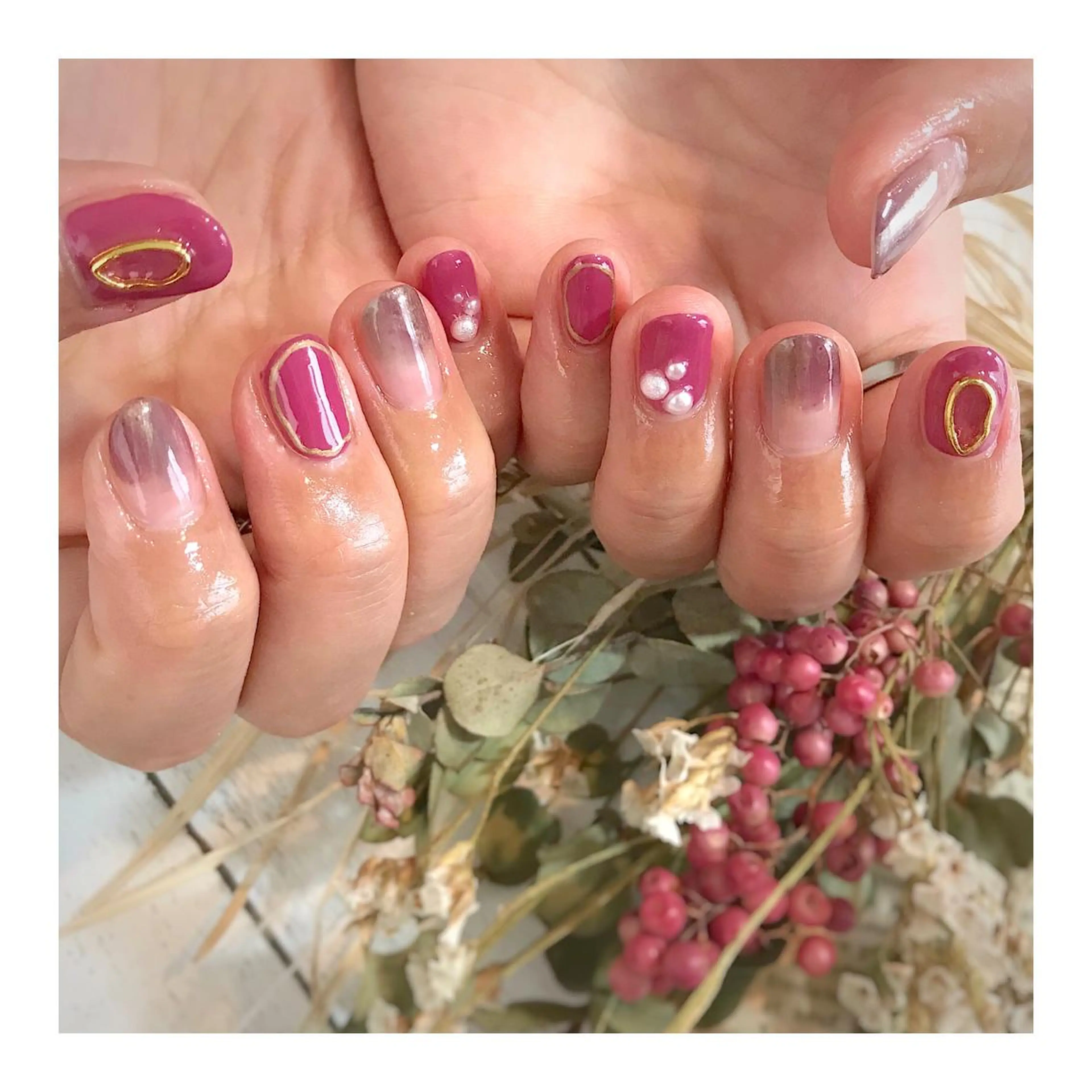 ネイル doux nailのネイルデザイン