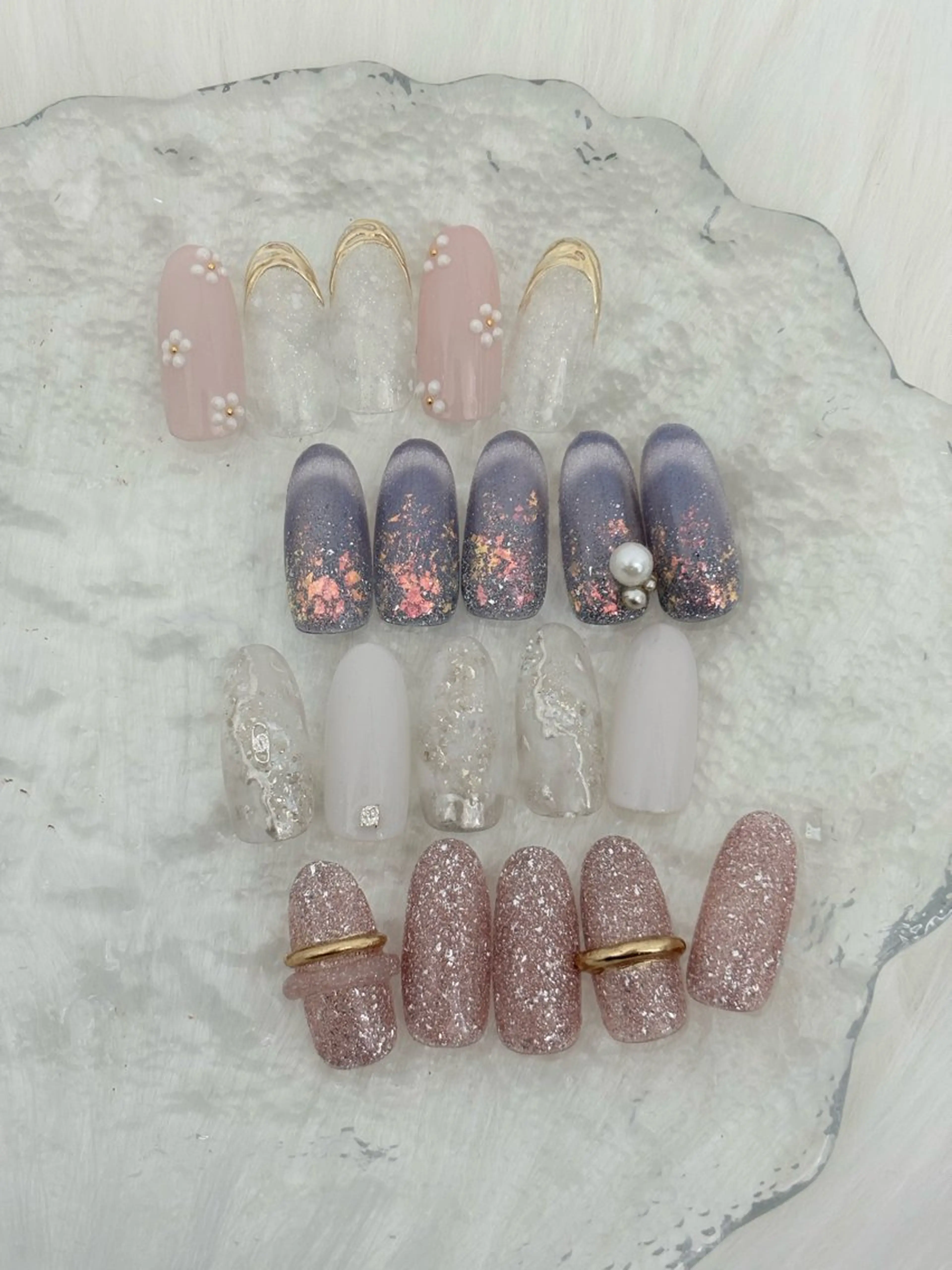 ネイル ハンドネイル Li'a Bloom所属・🦋🤍 madoka🤍のネイルデザイン