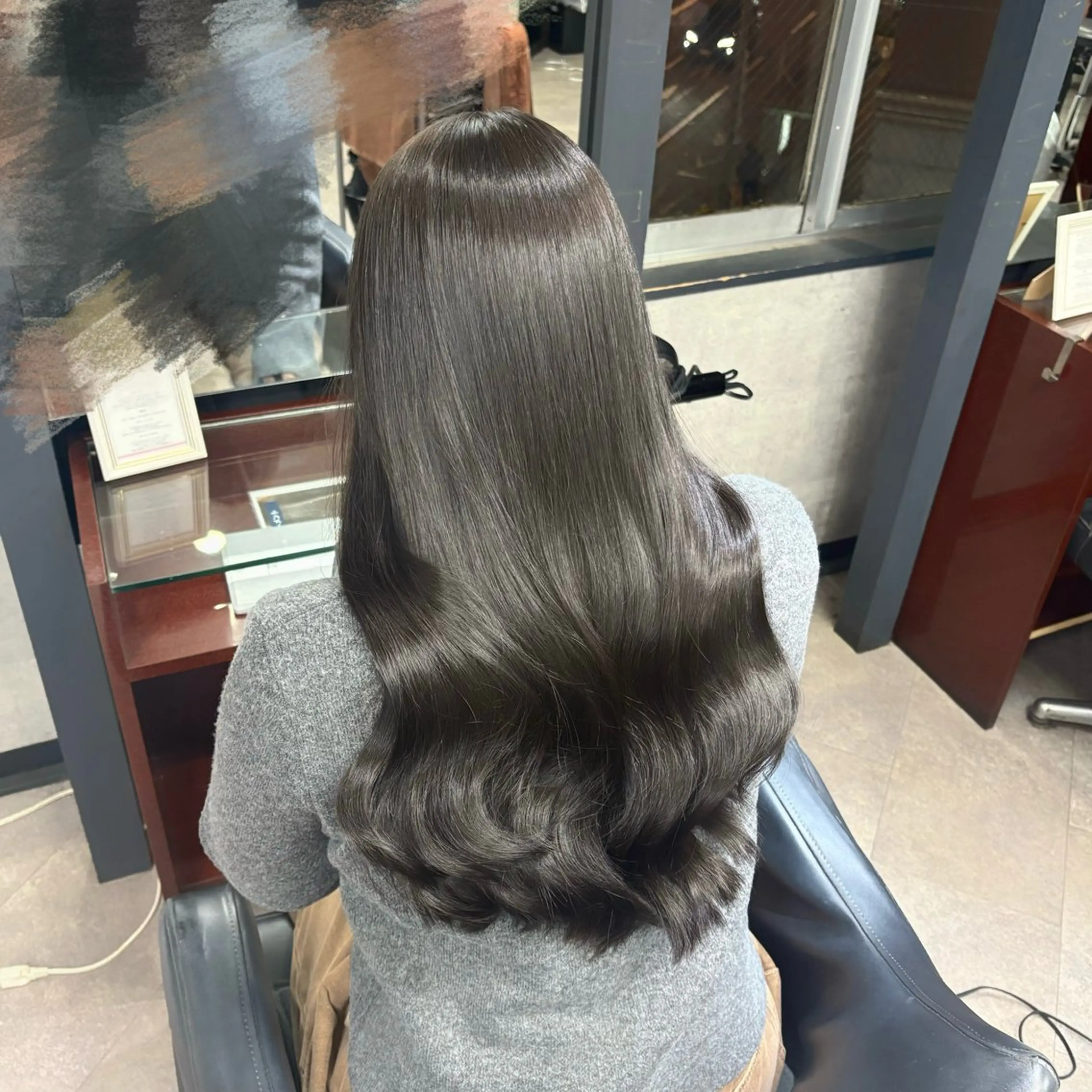 ロング OZ梅田♡ ゆはなブリーチのヘアスタイル