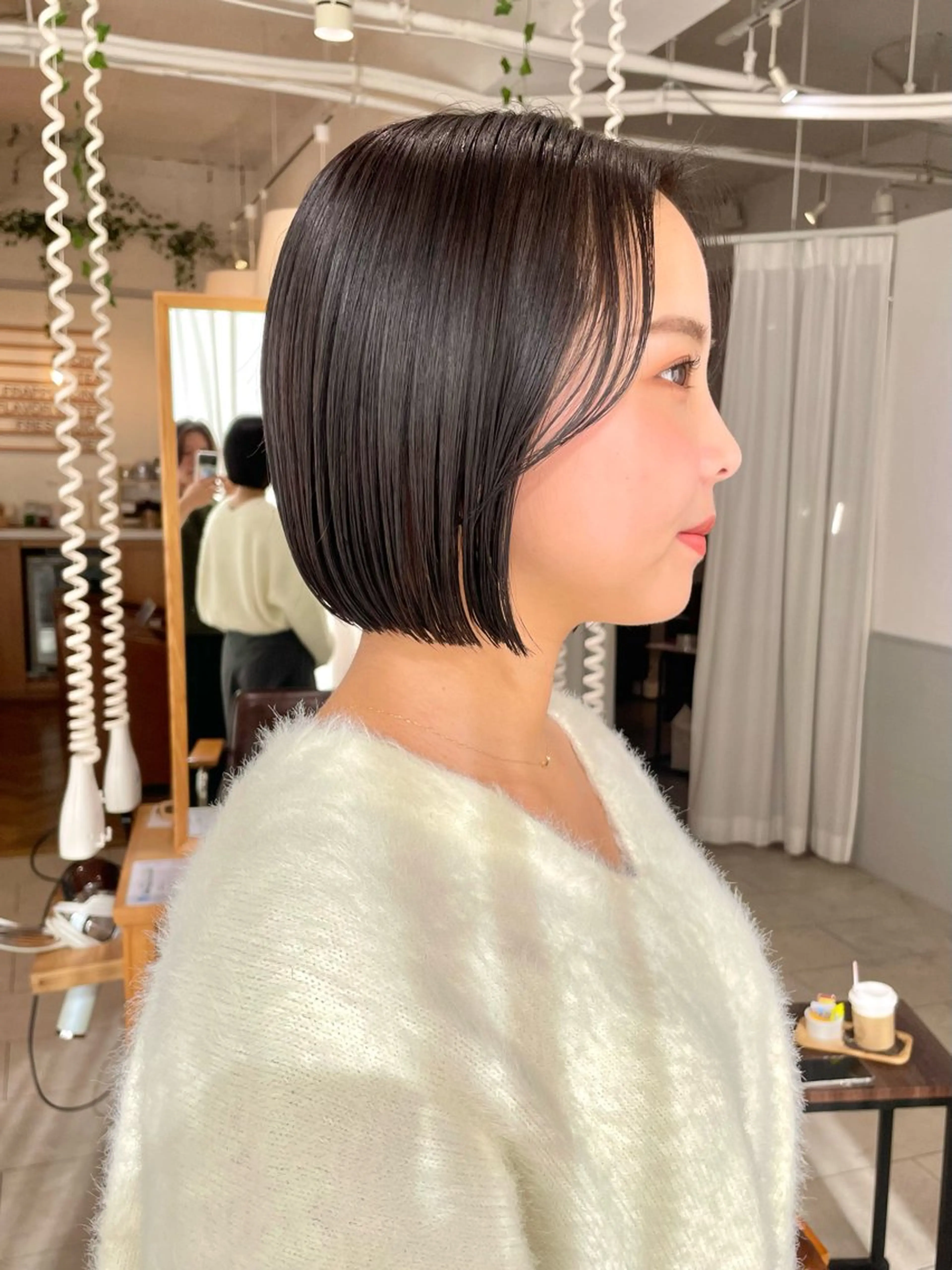 デザインカット＋髪質改善カラー＋髪質改善2STEPトリートメントの写真