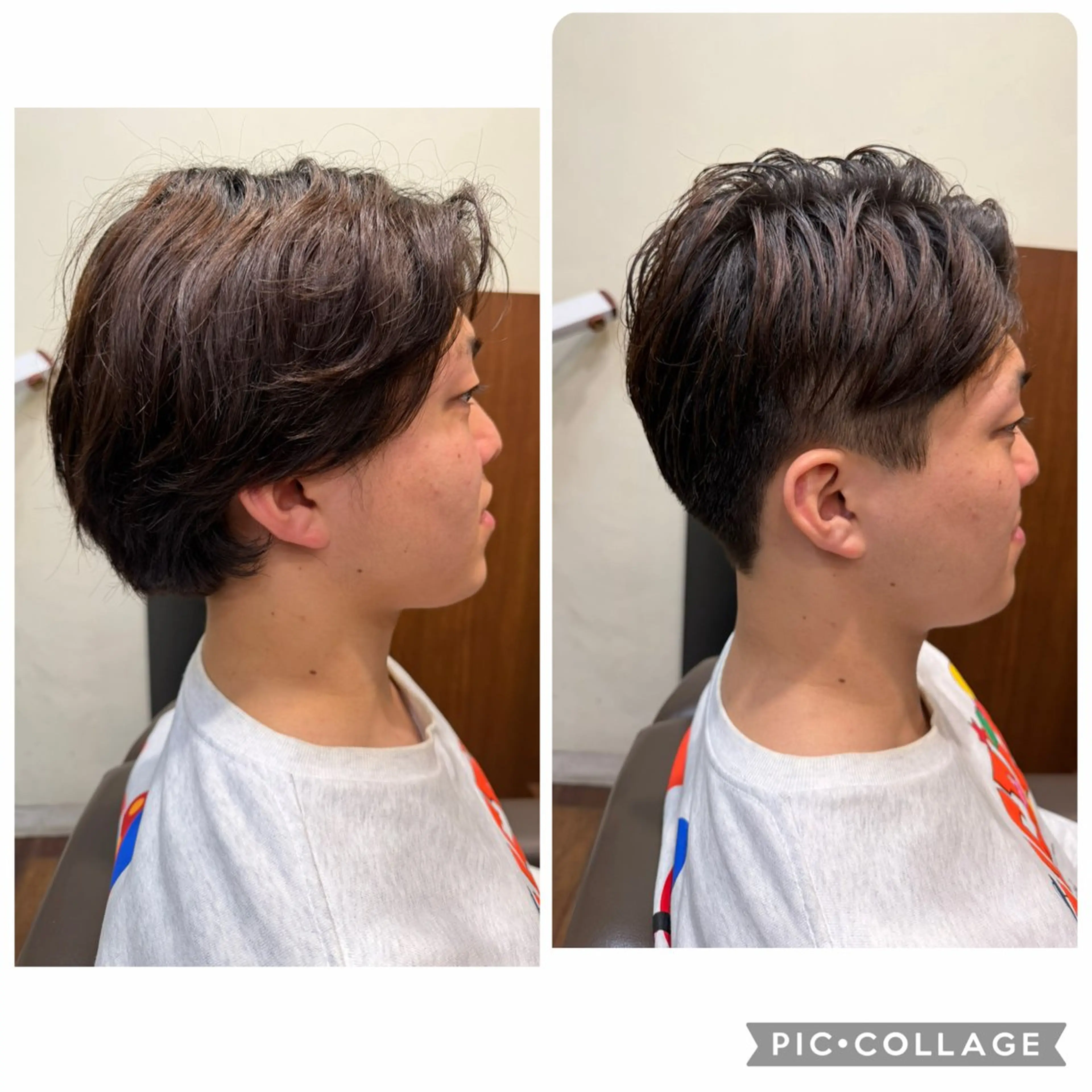 ショート メンズ 💈 中山 静香のヘアスタイル