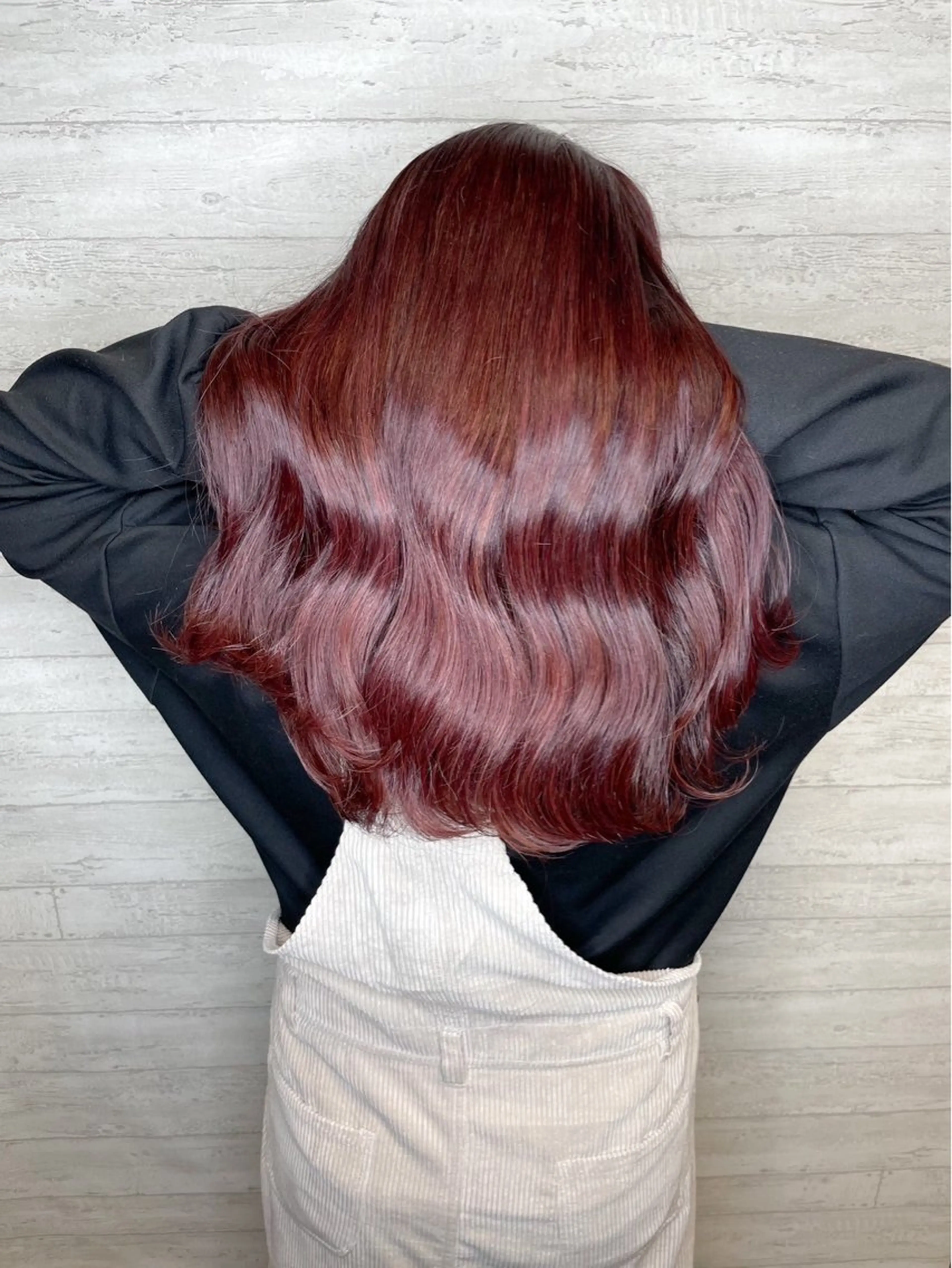 ロング カラー 小池 穂果/ 府中のヘアスタイル