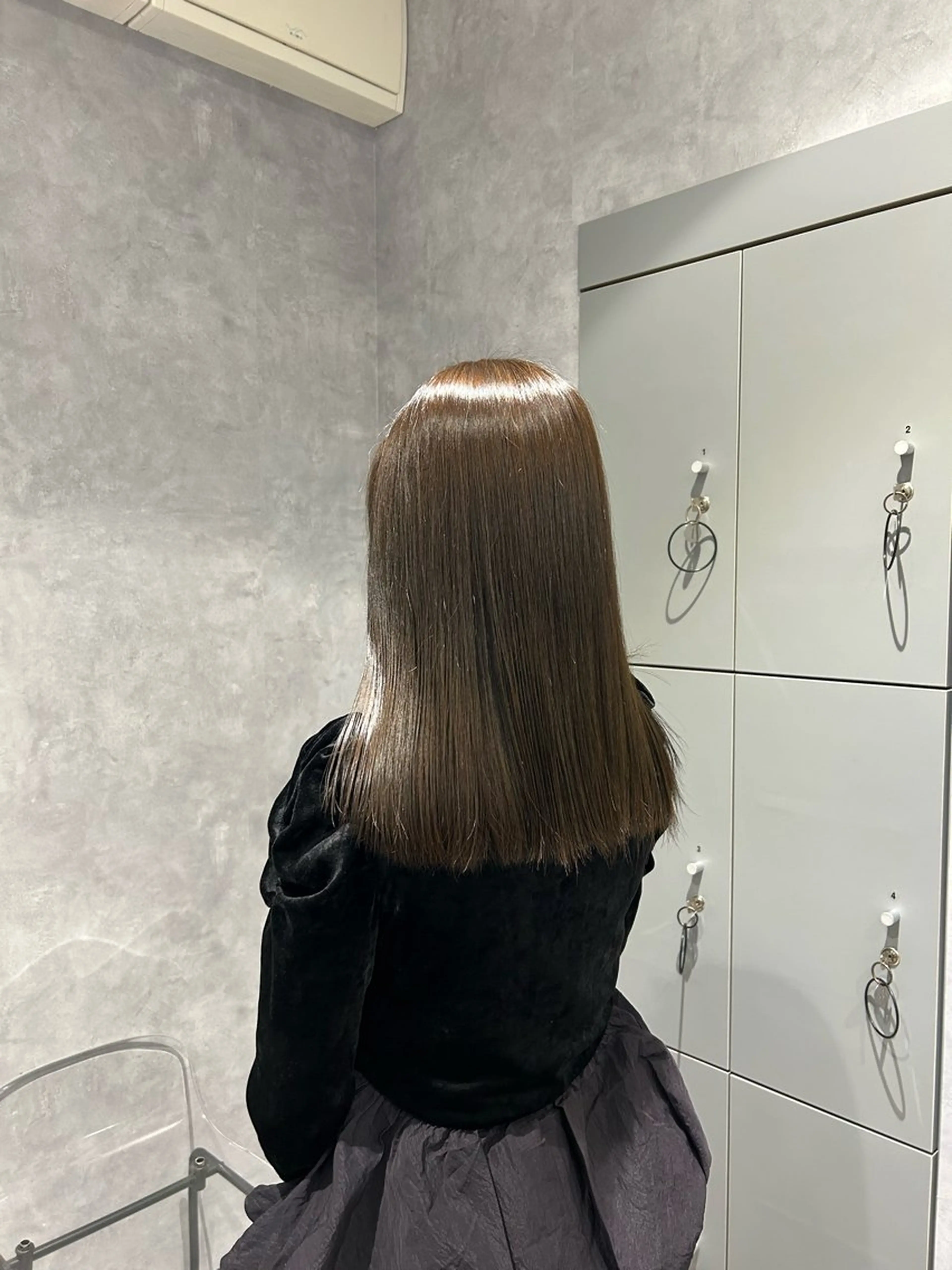 カラー ブラウンカラー オリーブブラウン ⭐️HEDI YUKI⭐️のヘアスタイル