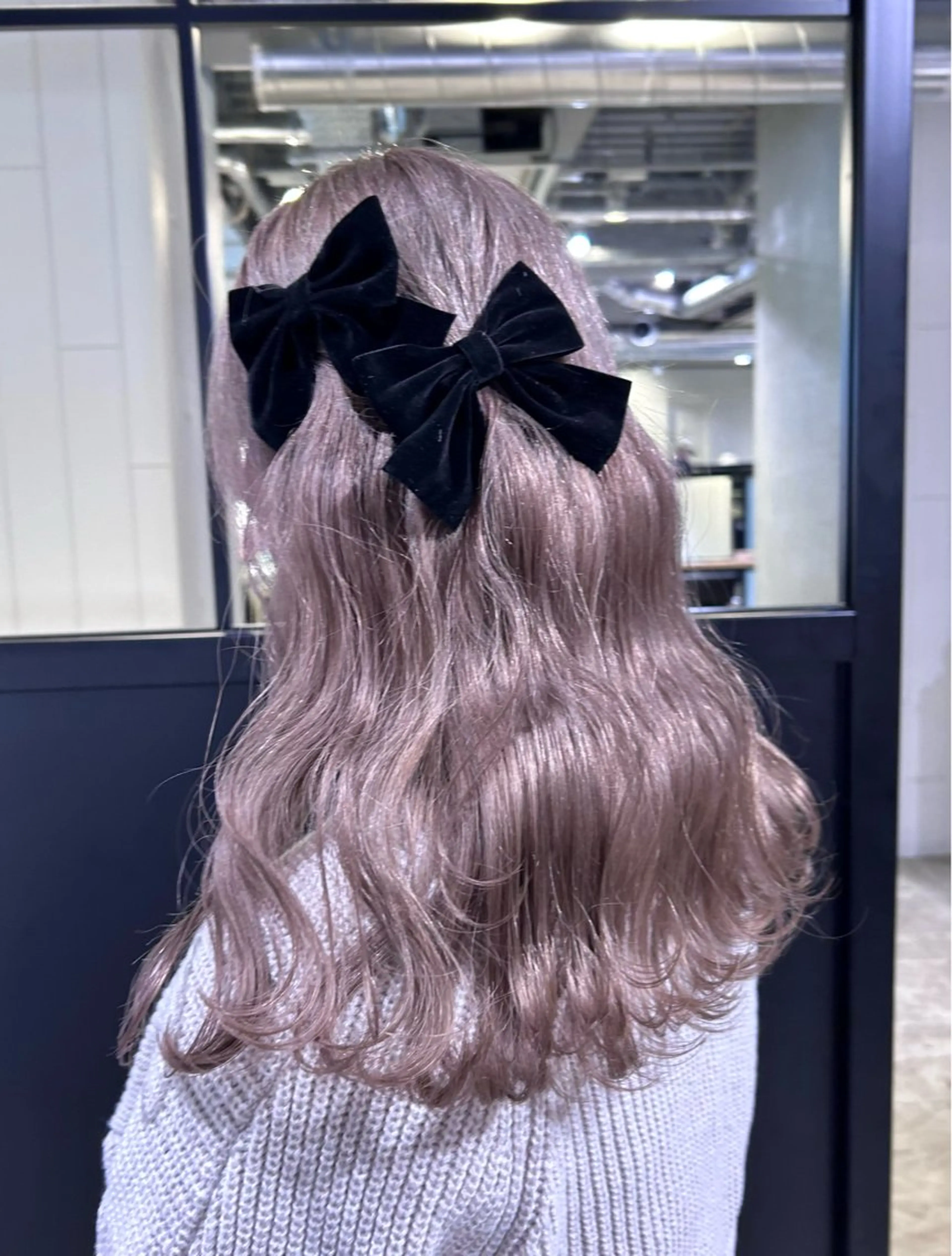 ロング カラー ヘアアレンジ カット ヘアカラー トリートメント ヘアセット 🧸ブリーチ特化/前 髪/しょうじりか🎀のヘアスタイル