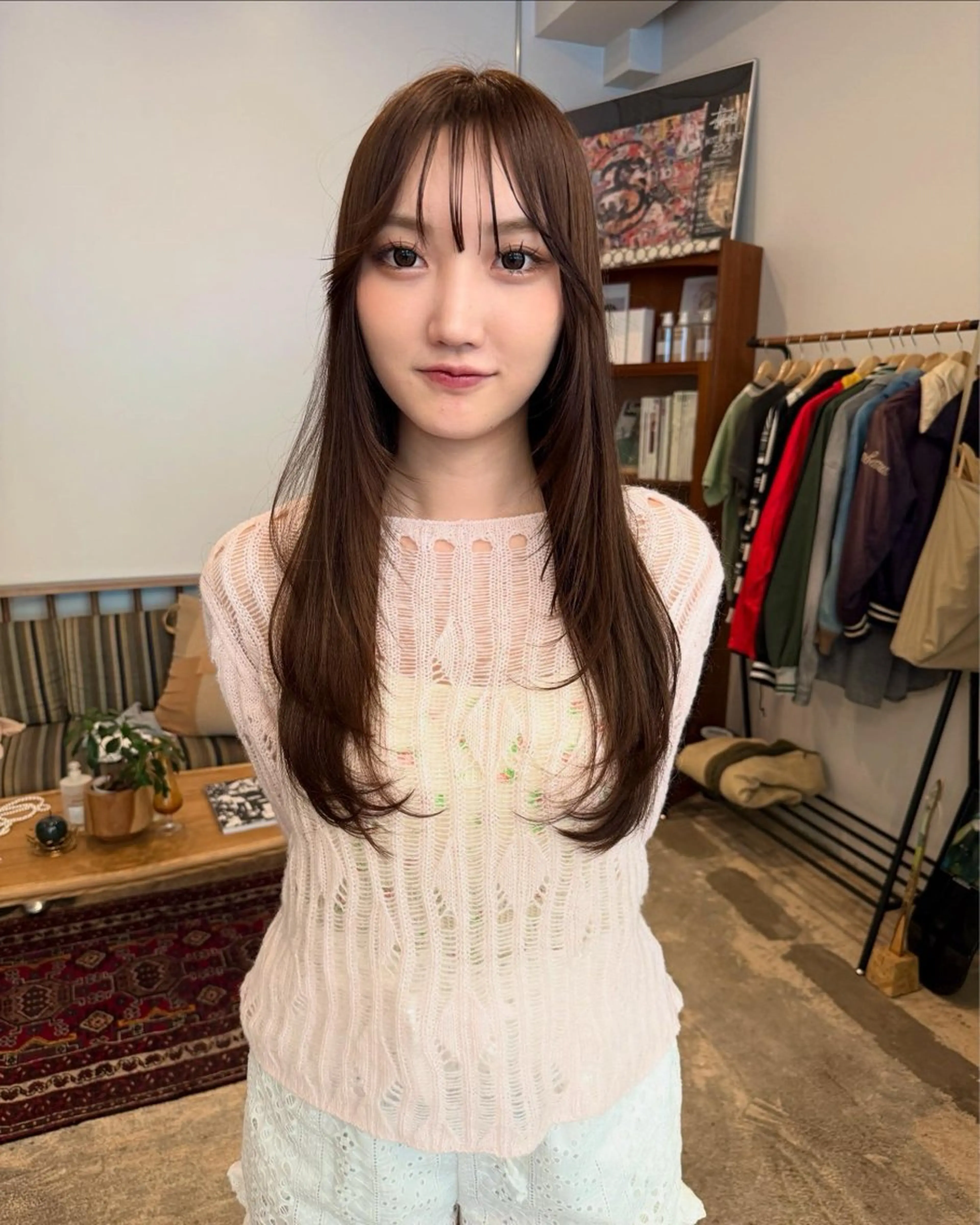 似合わせカット＋透明感カラー＋高級Eralトリートメント✨️の写真