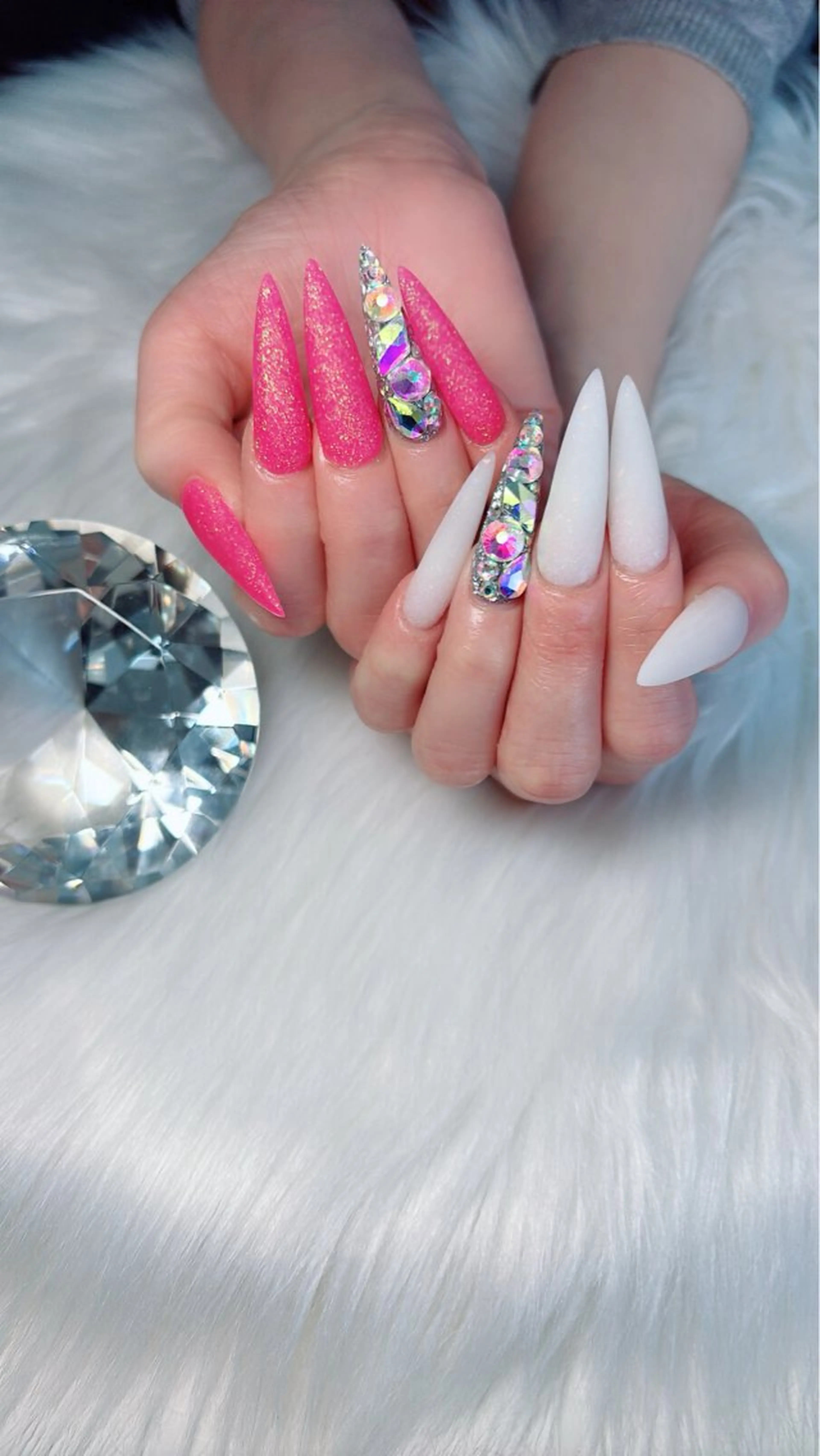 ネイル ロングネイル マットネイル salon de belnetta所属・Kayo 💅のネイルデザイン