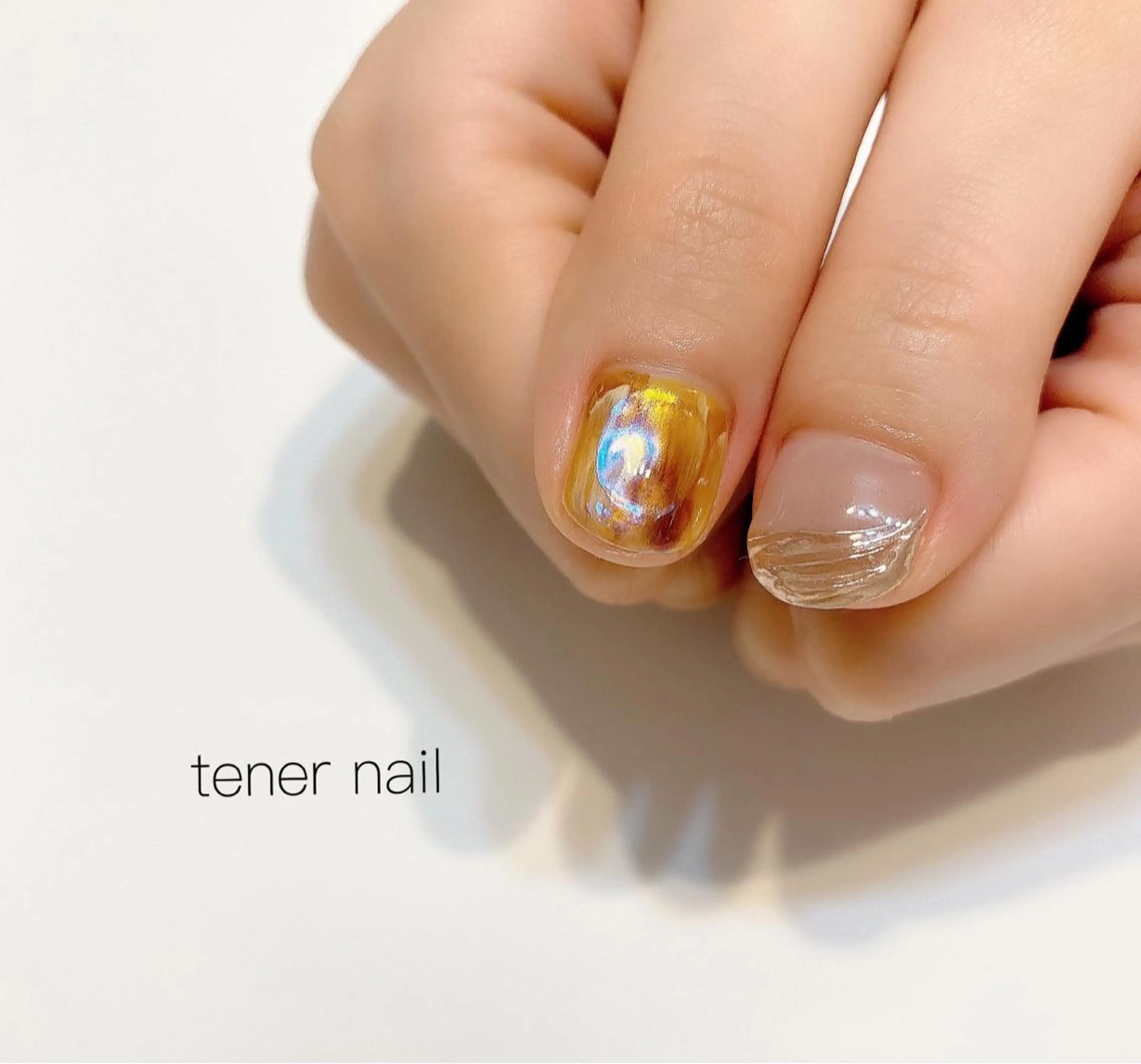 ネイル ニュアンスネイル テネルネイル tener nailのネイルデザイン