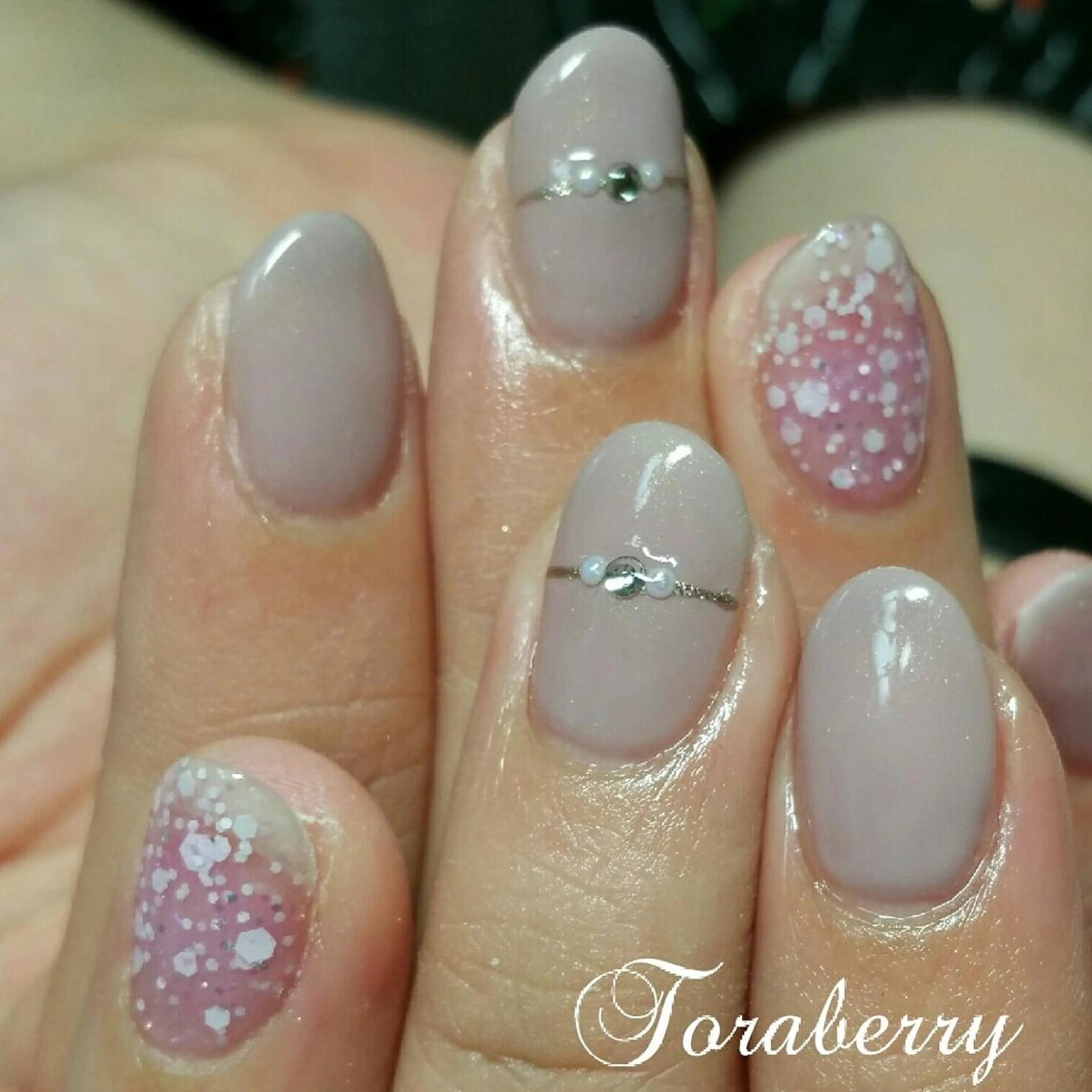 ネイル ワンカラーネイル ネイリスト なつみのネイルデザイン