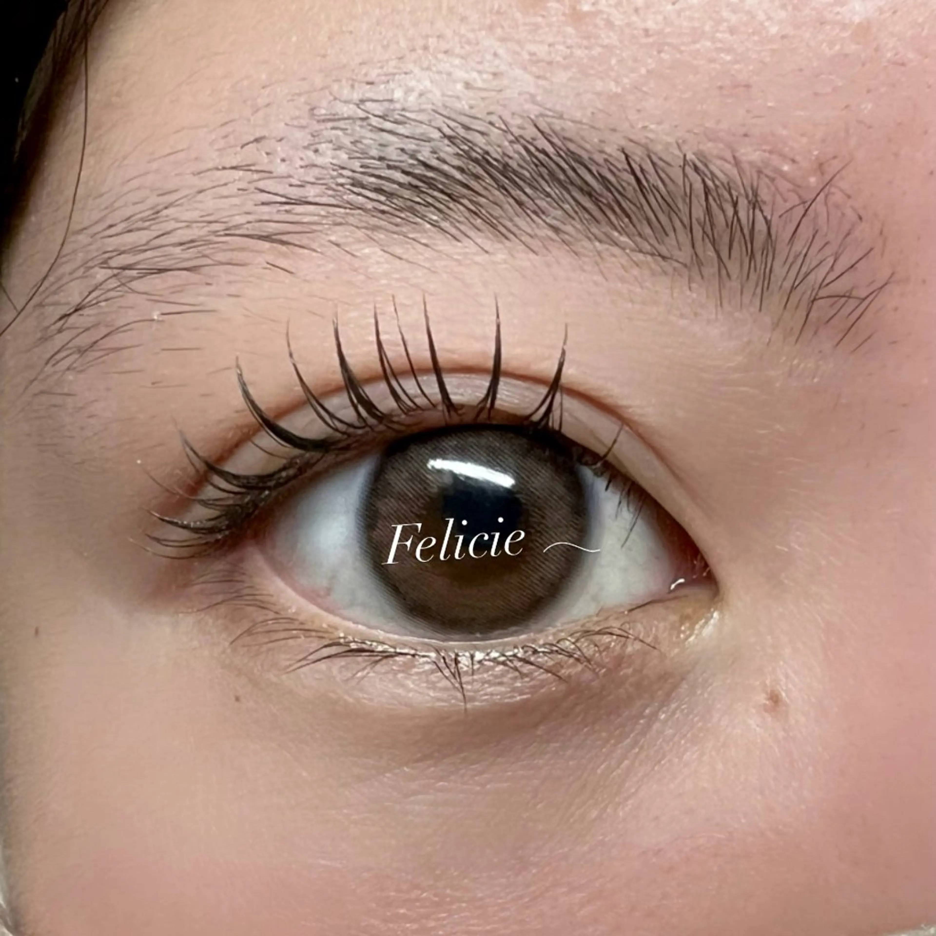 マツエク・マツパ 一重×まつ毛パーマ Felicie＊ Sayakaのマツエク・マツパデザイン