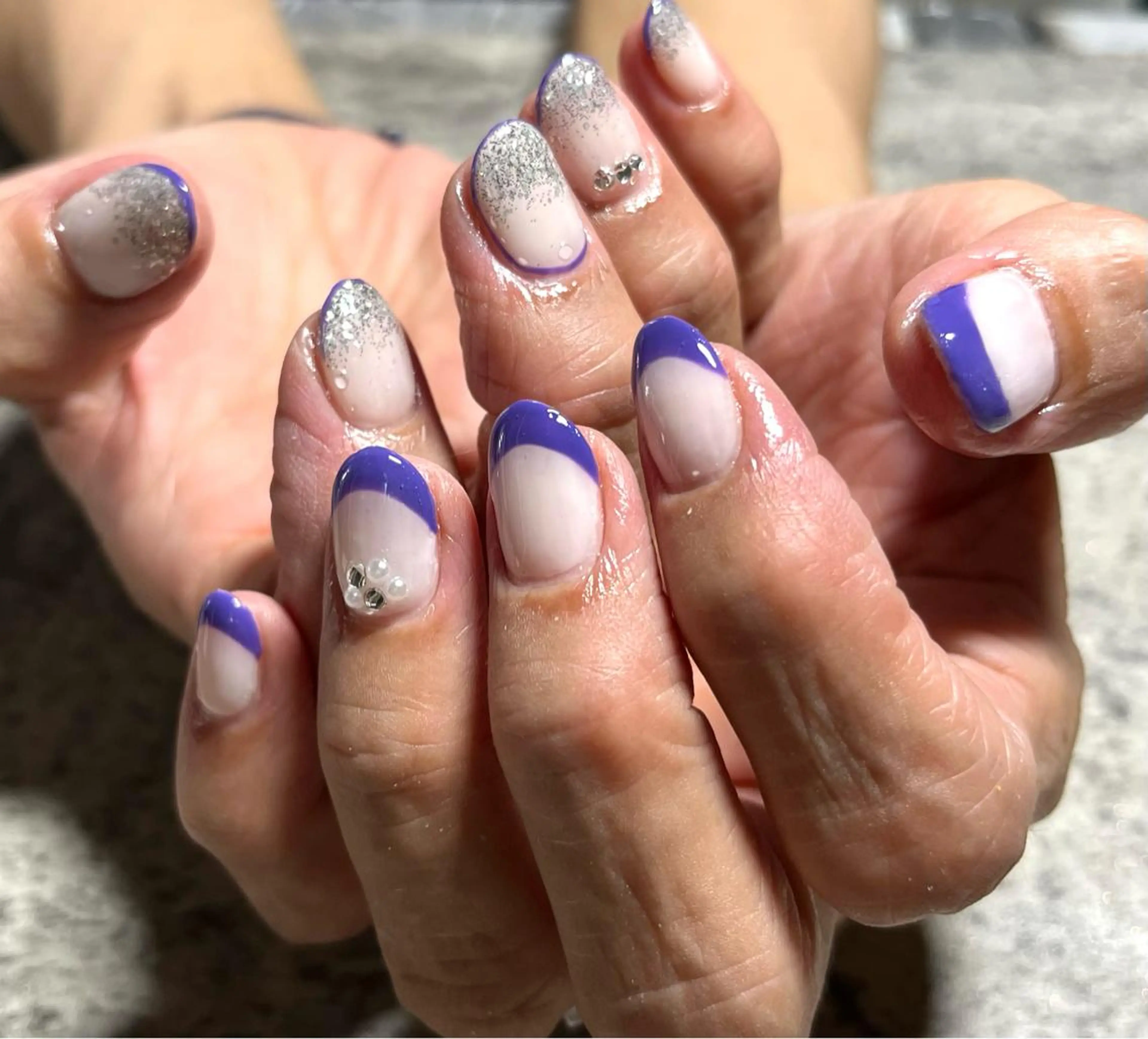 ショート カラー キッズ ネイル 2DY NAIL SALONのネイルデザイン
