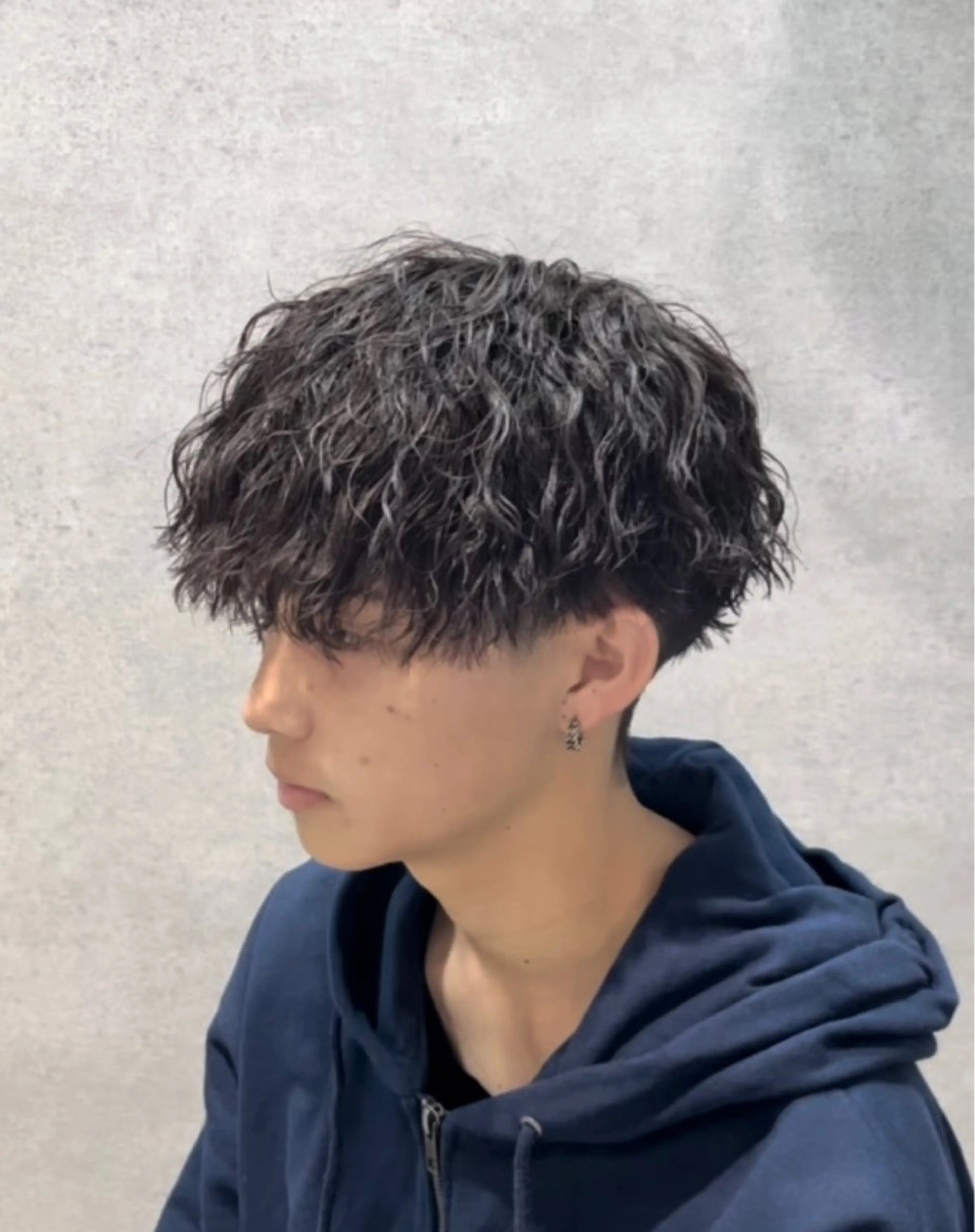ショート カラー パーマ メンズ キッズ 🔥パーマ特化🔥 優馬のヘアスタイル