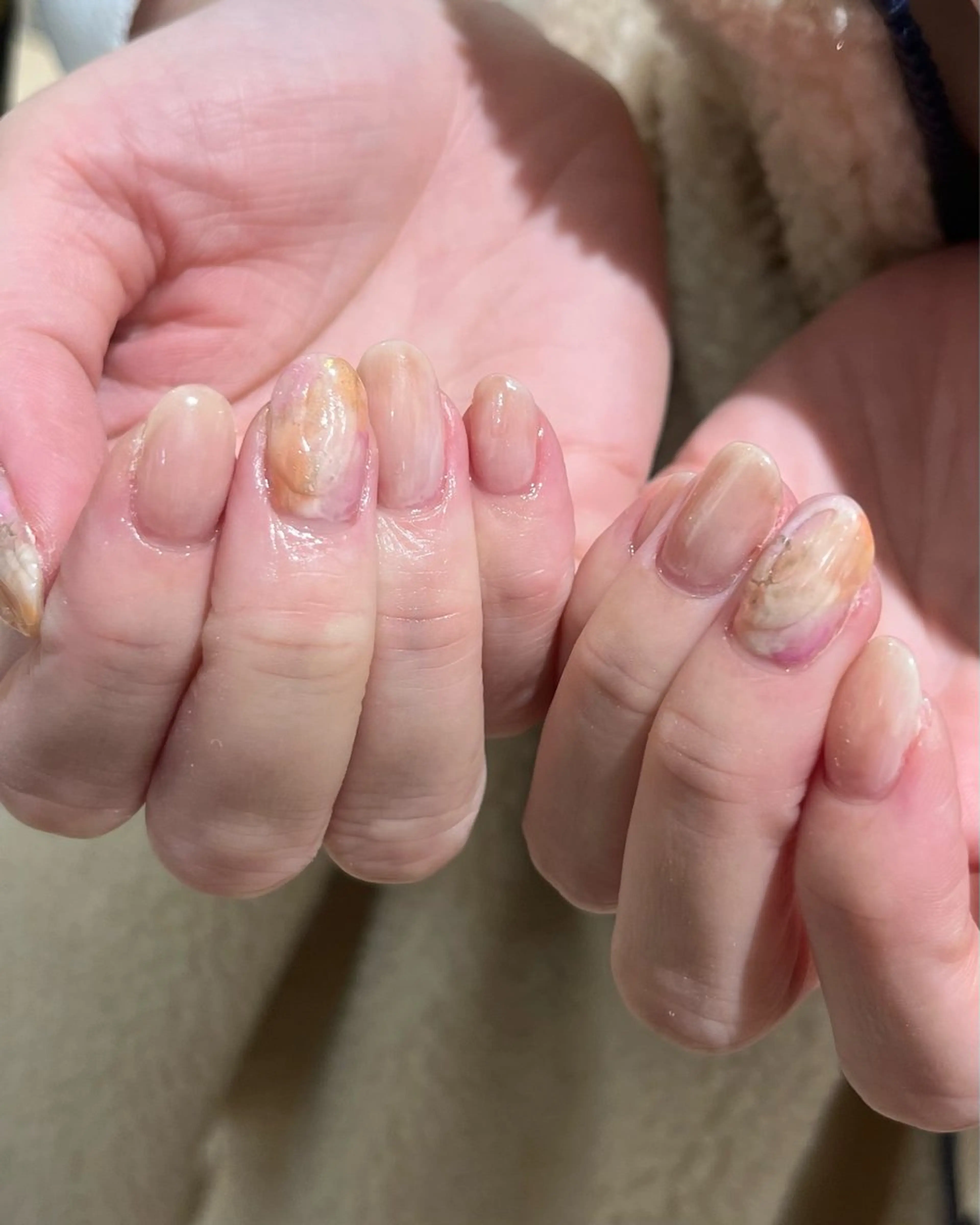 ネイル ニュアンスネイル ハンドネイル kanatsu yorikoのネイルデザイン