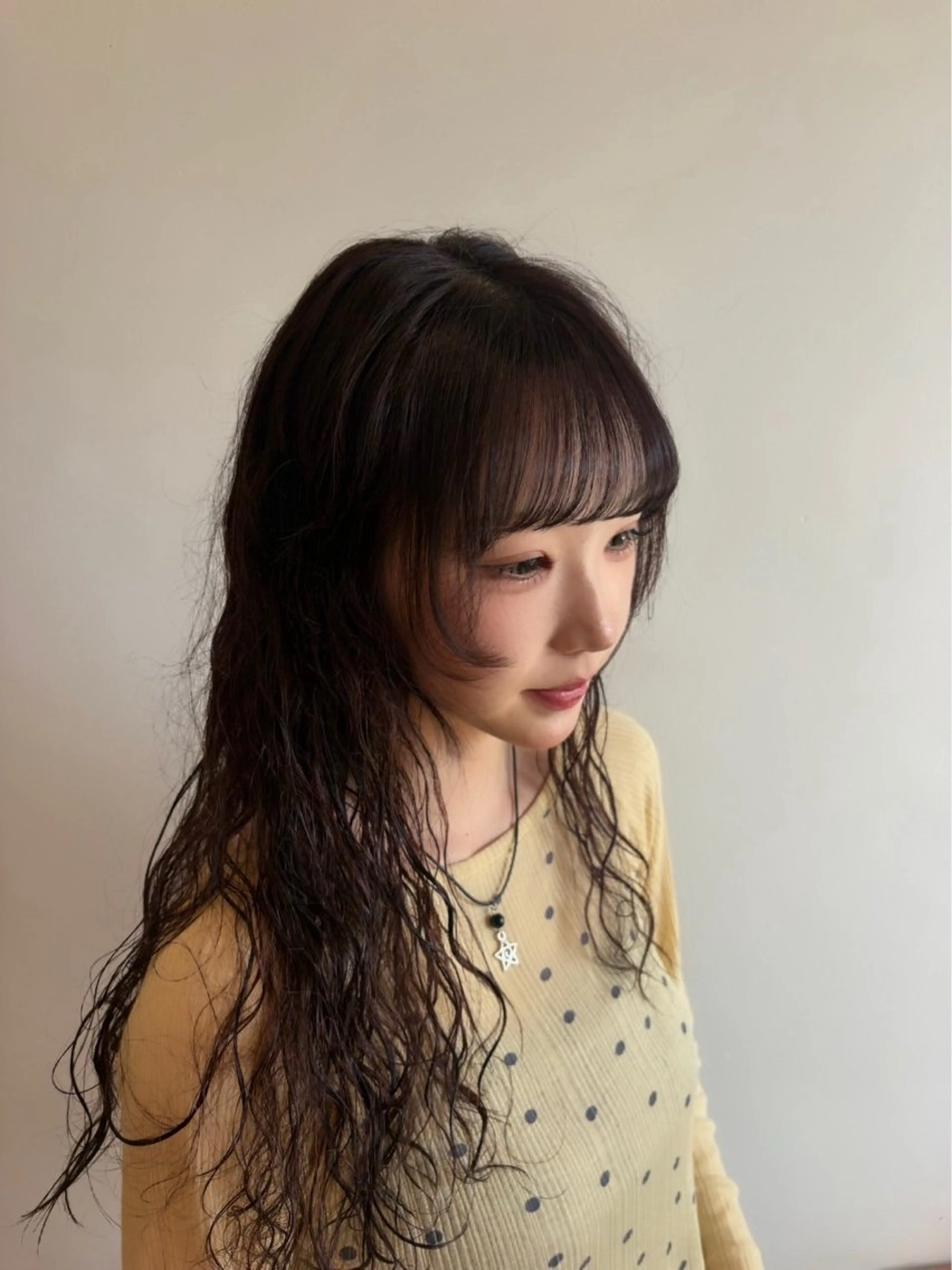 カラー ヘアカラー en:s/新潟/万代 ︎︎☁miyuのヘアスタイル