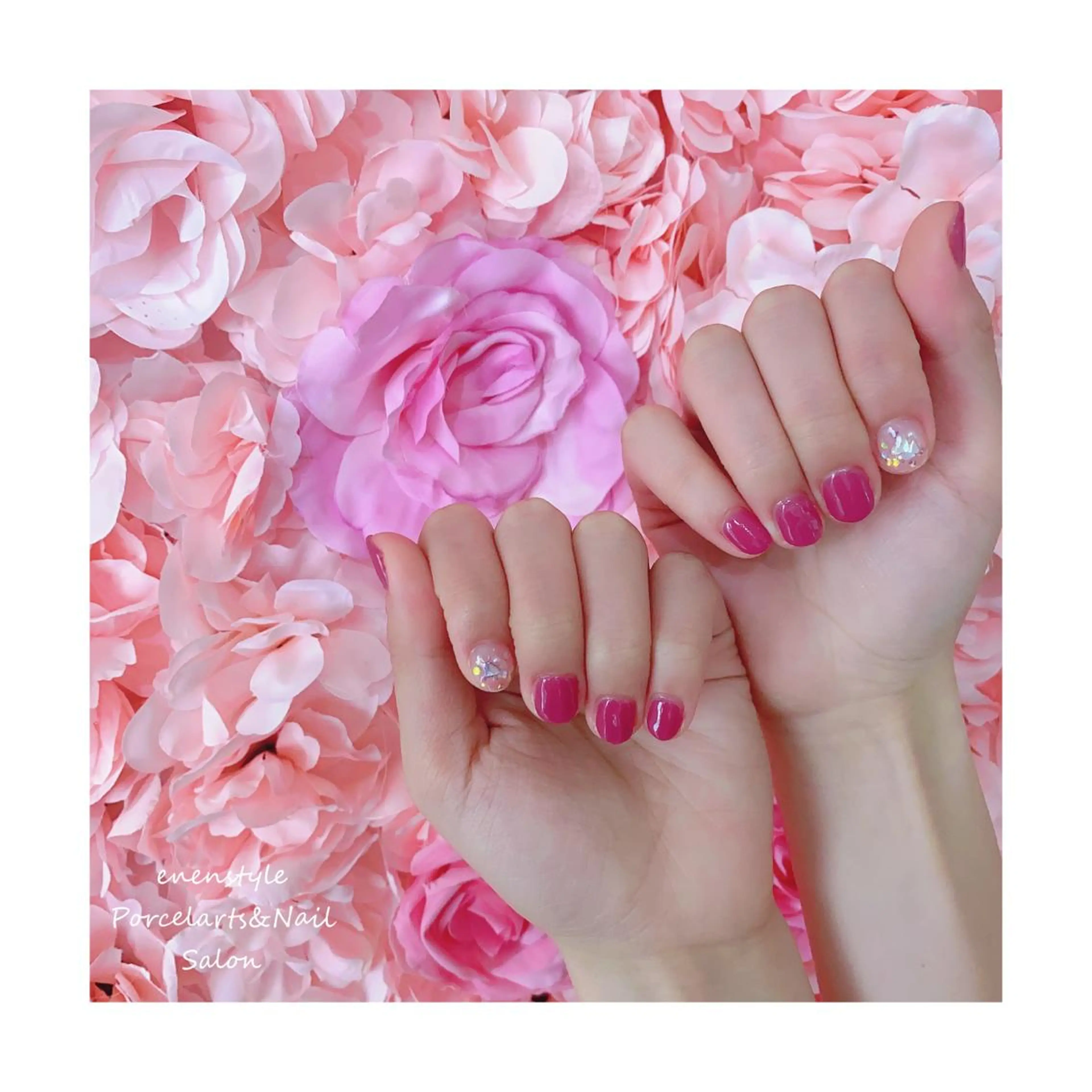 ショート ネイル ジェルネイル ニュアンスネイル オフィスネイル ワンカラーネイル パラジェル ハンドネイル 👑enen style👑のネイルデザイン