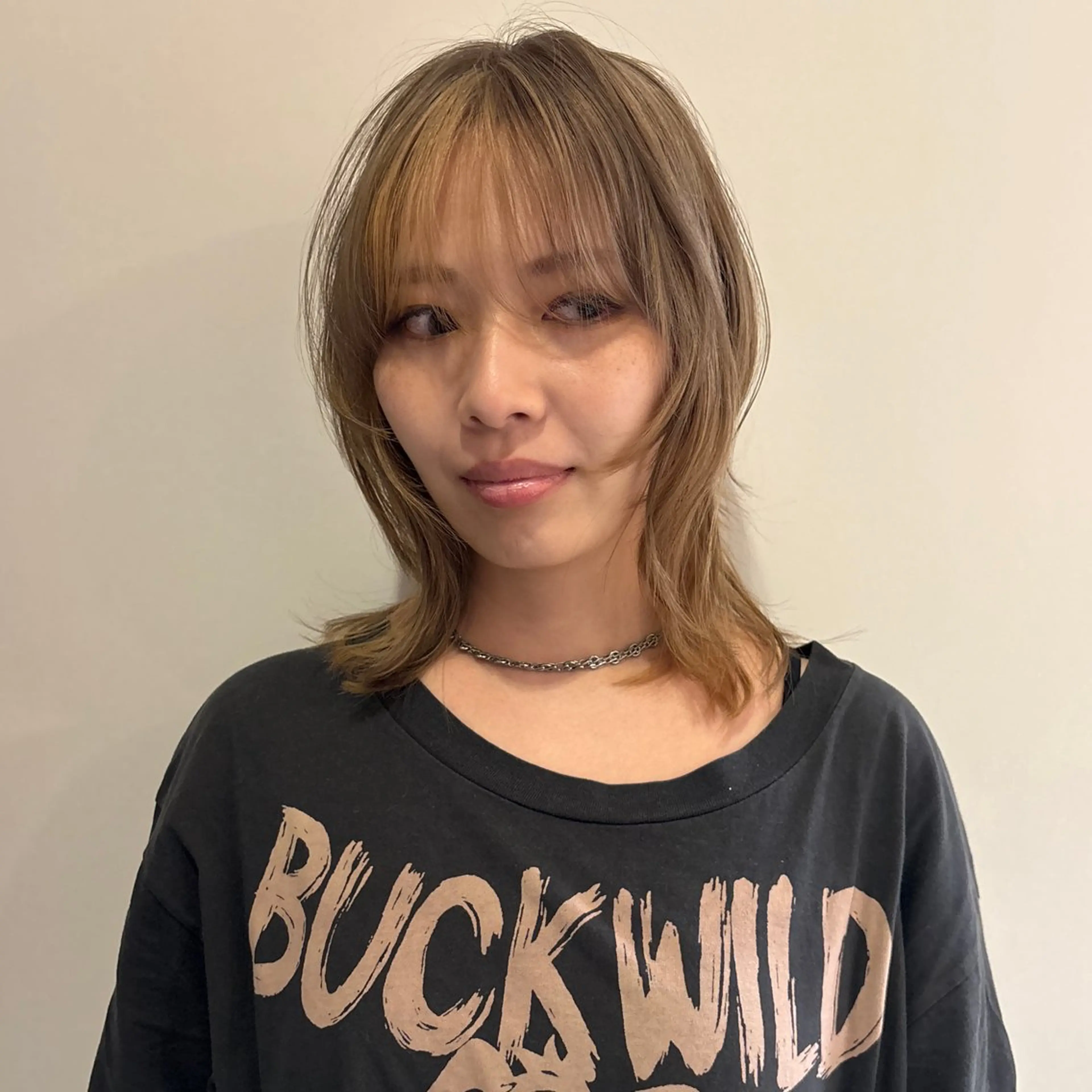 ミディアム カラー ヘアカラー 似合わせデザイン໒꒱ rioのヘアスタイル