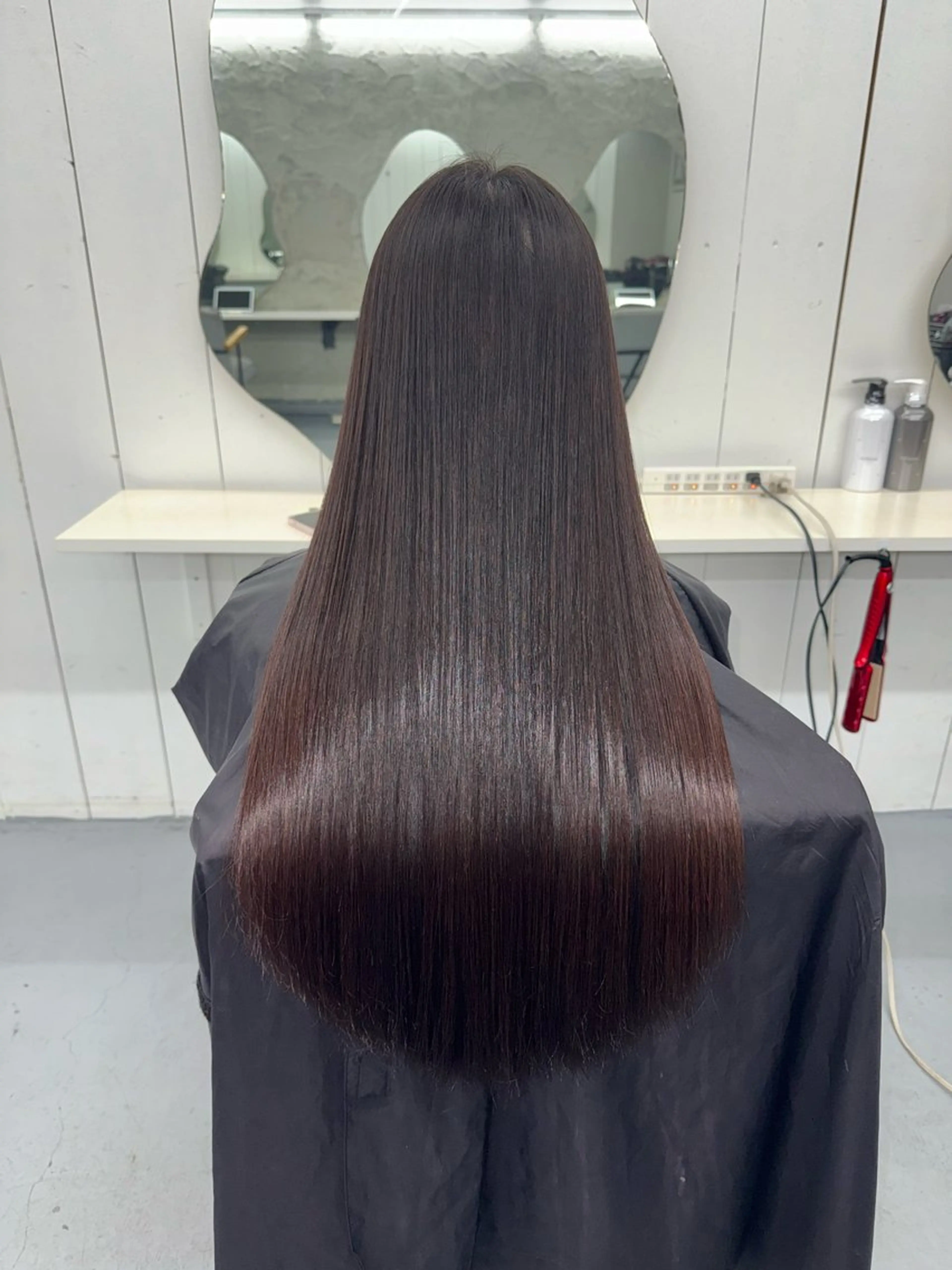 ロング ロング カット 縮毛矯正 (柏)美髪矯正 髪質改善特化だいちのヘアスタイル