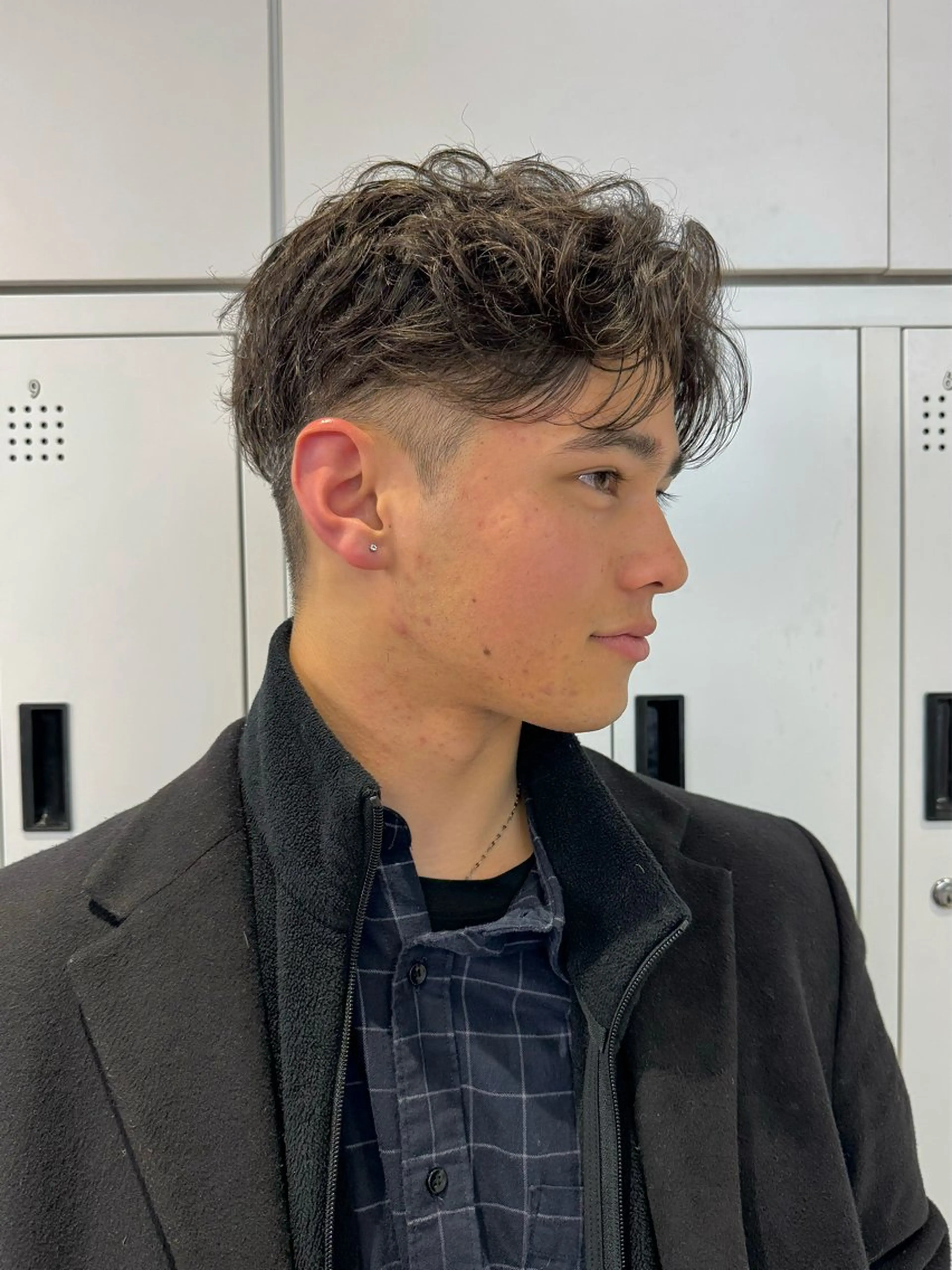 メンズ カット 🇰🇷カルマパーマ kaito🇰🇷のヘアスタイル