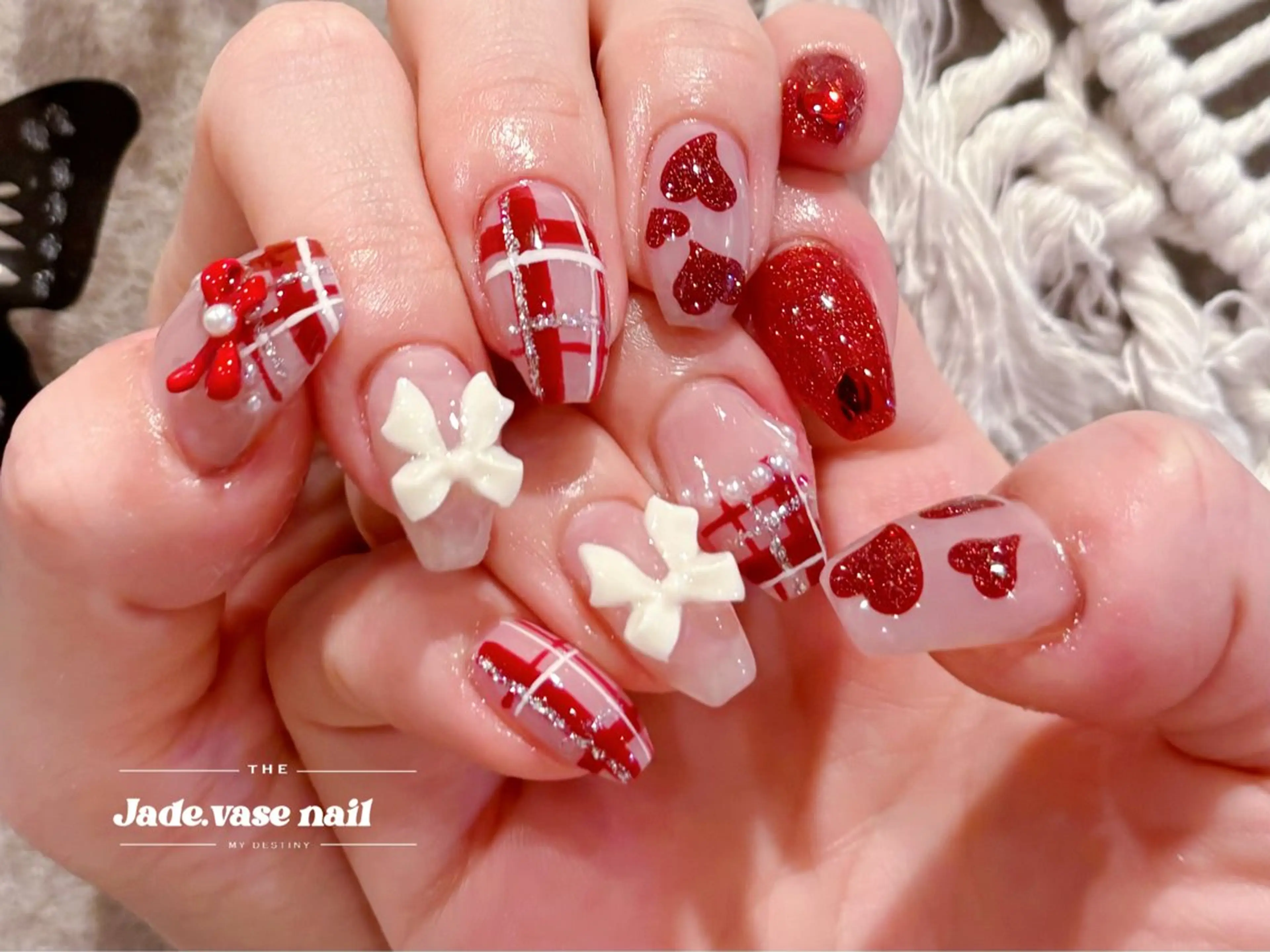 ネイル ハンドネイル ハンドケア ✰Jade.vase 银座のネイルデザイン