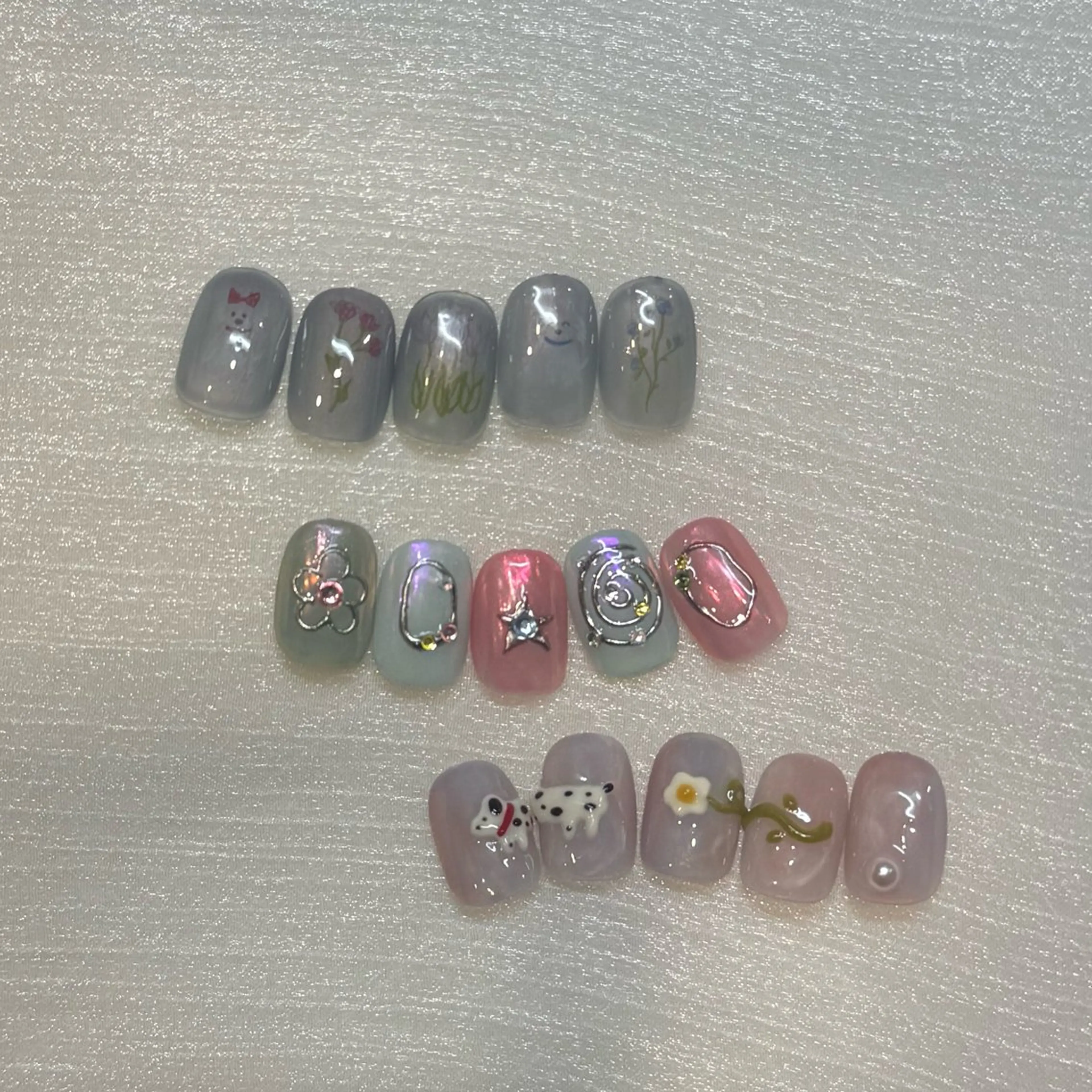 ネイル ハンドネイル 新井 ひなののネイルデザイン