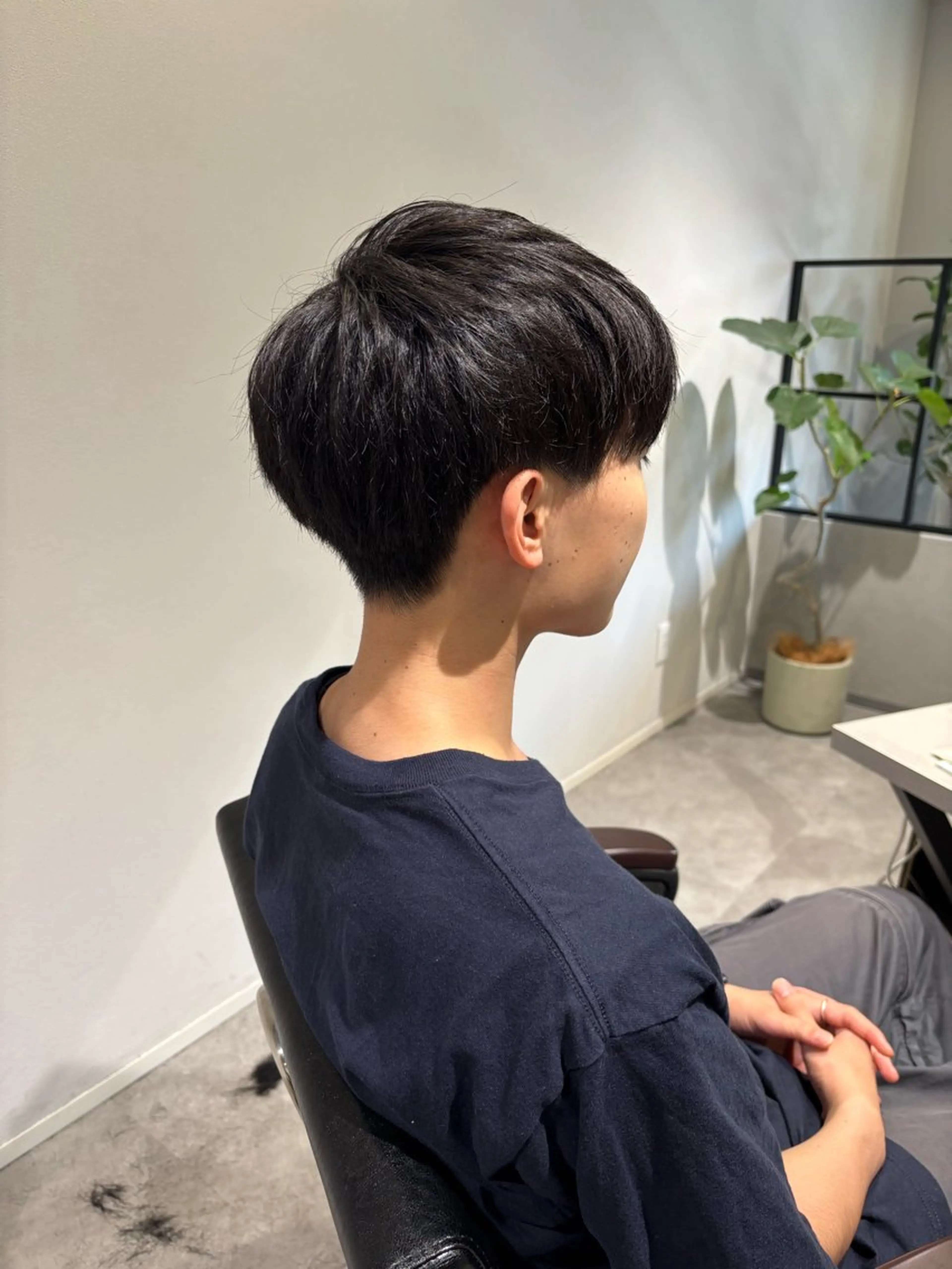 メンズ YURINO /ボブ ベージュ/ハイトーンのヘアスタイル