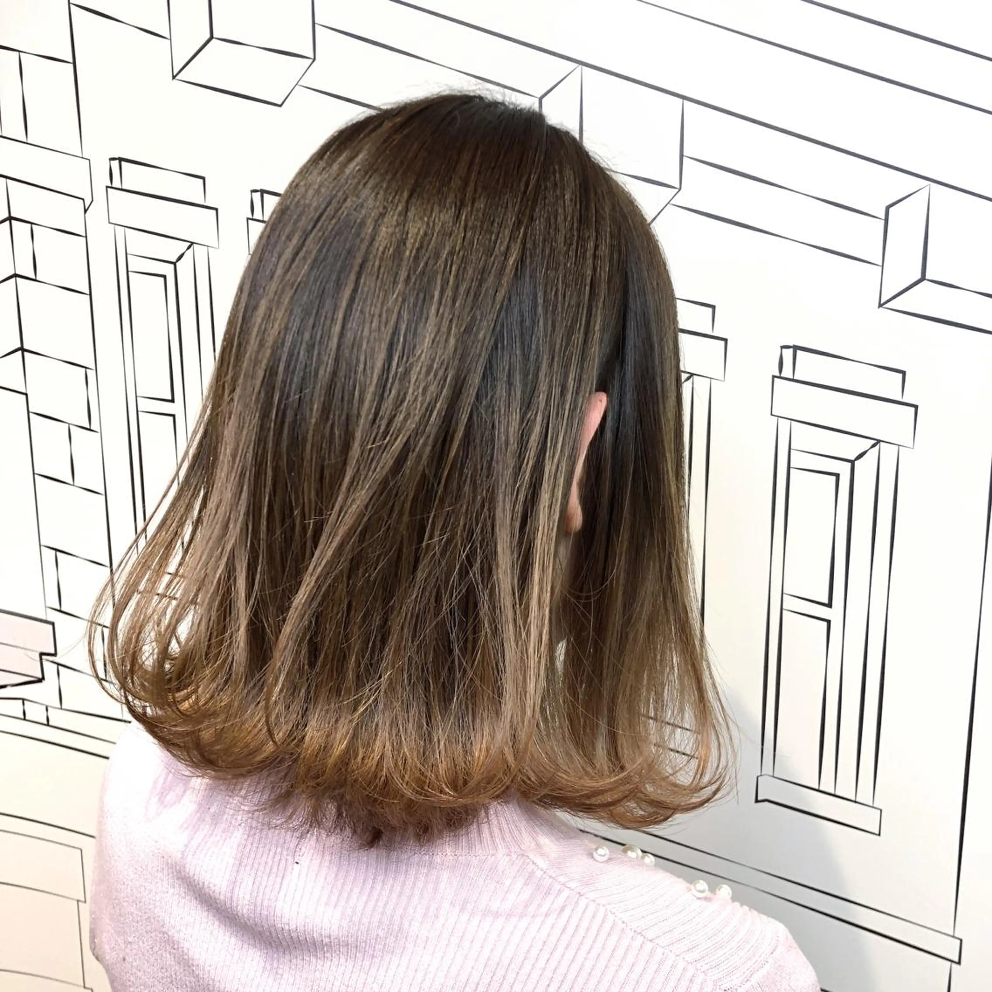 ミディアム カラー グラデーションカラー レイヤー⭐️カラー ⭐️平川雅史のヘアスタイル