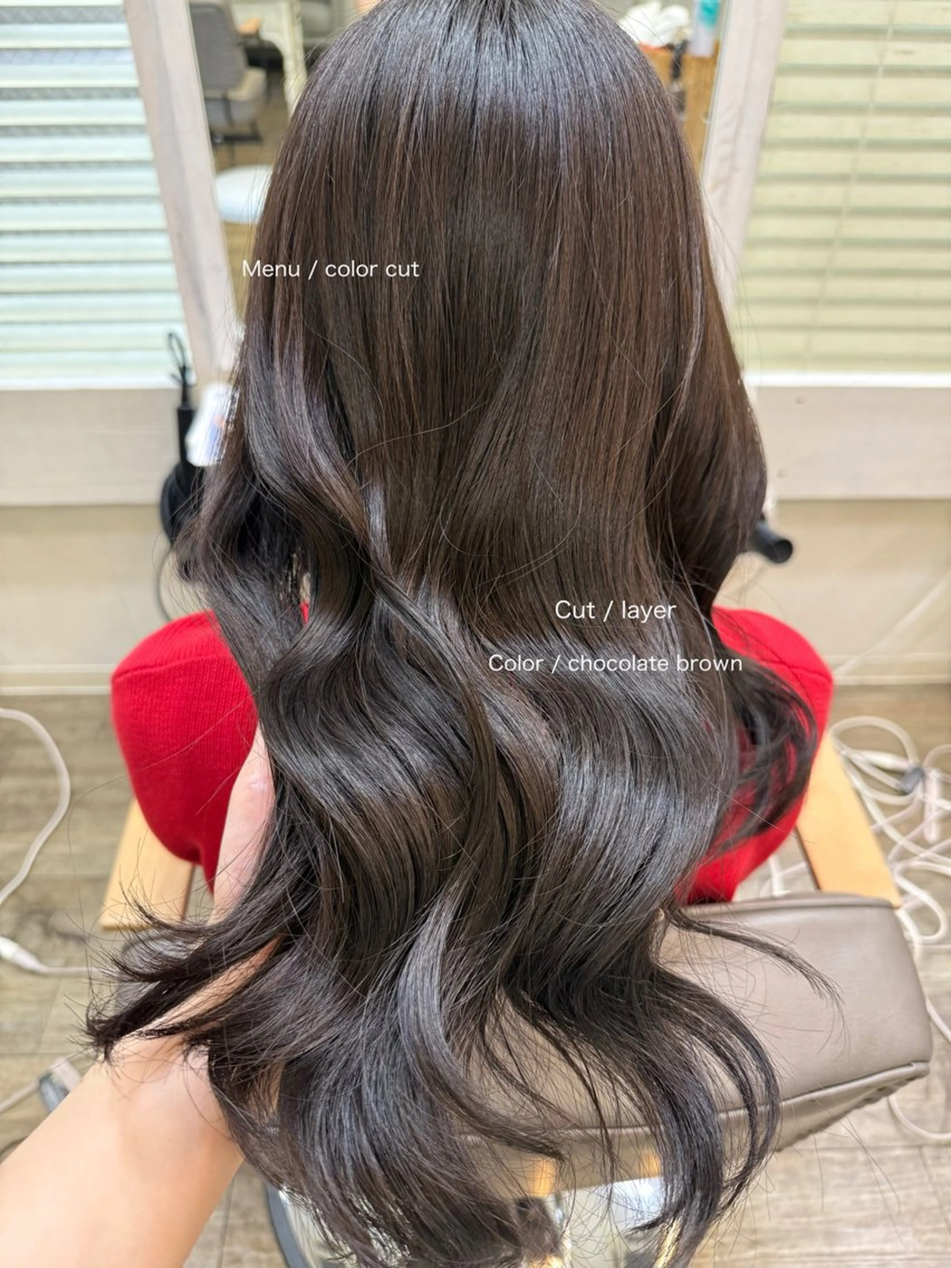 セミロング カット ヘアカラー Rinka/レイヤー /透明感カラーのヘアスタイル